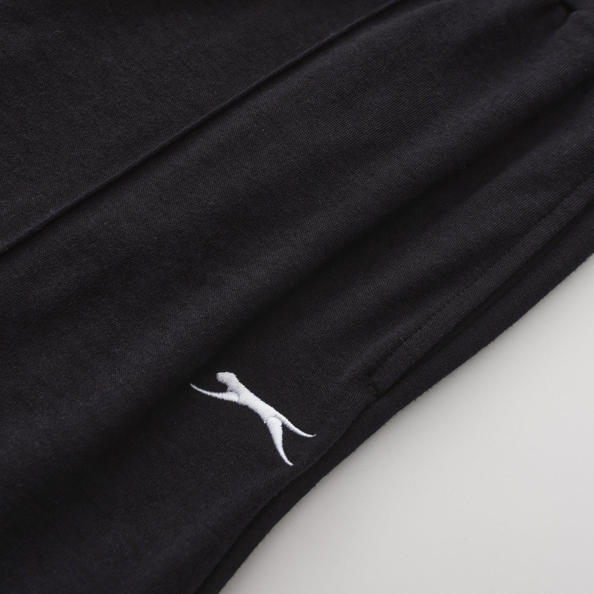 Black - Slazenger - Fleece Jogging Bottoms Womens - 4