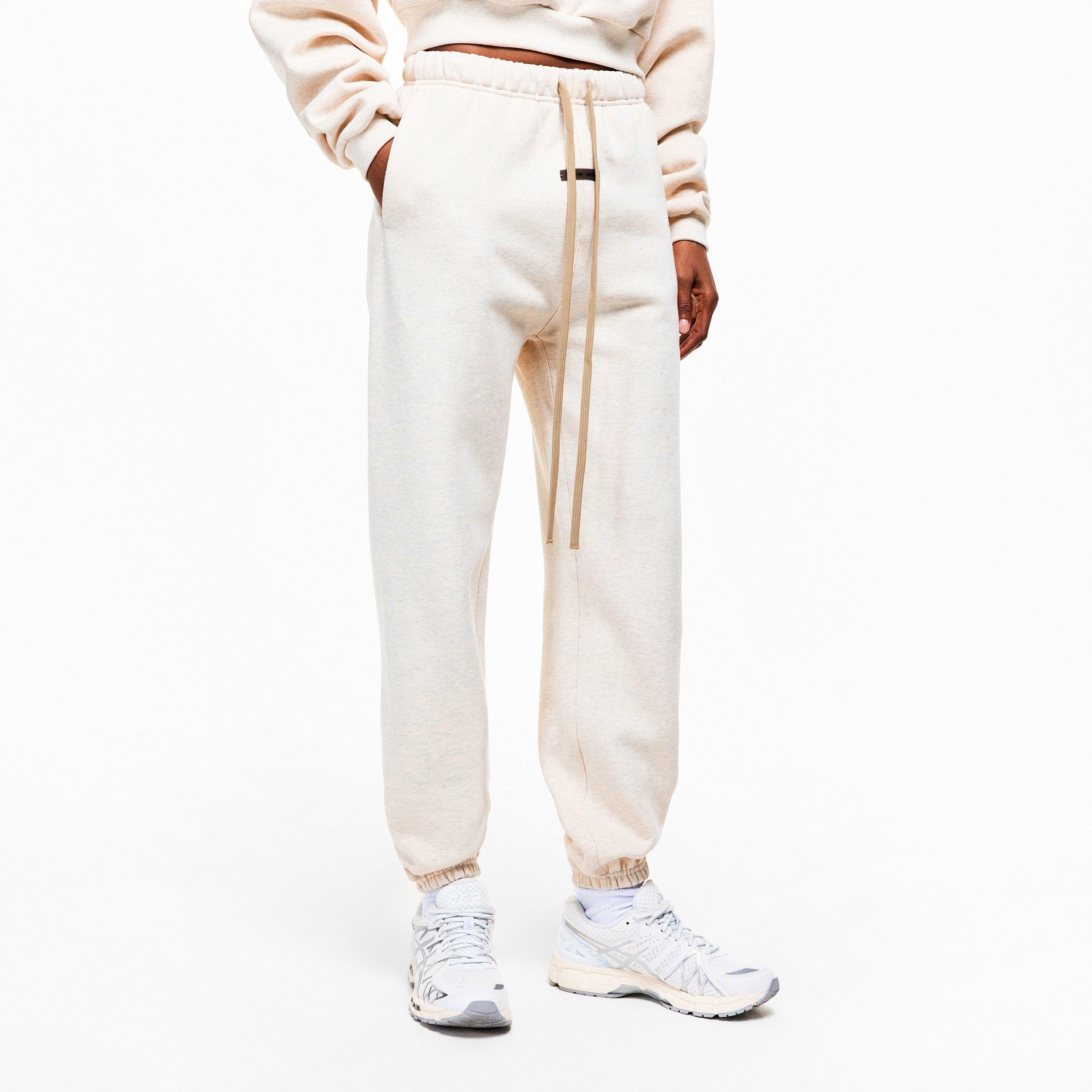 Oatmeal - Fear Of God Essentials - Womens Classic Sweatpants - 3