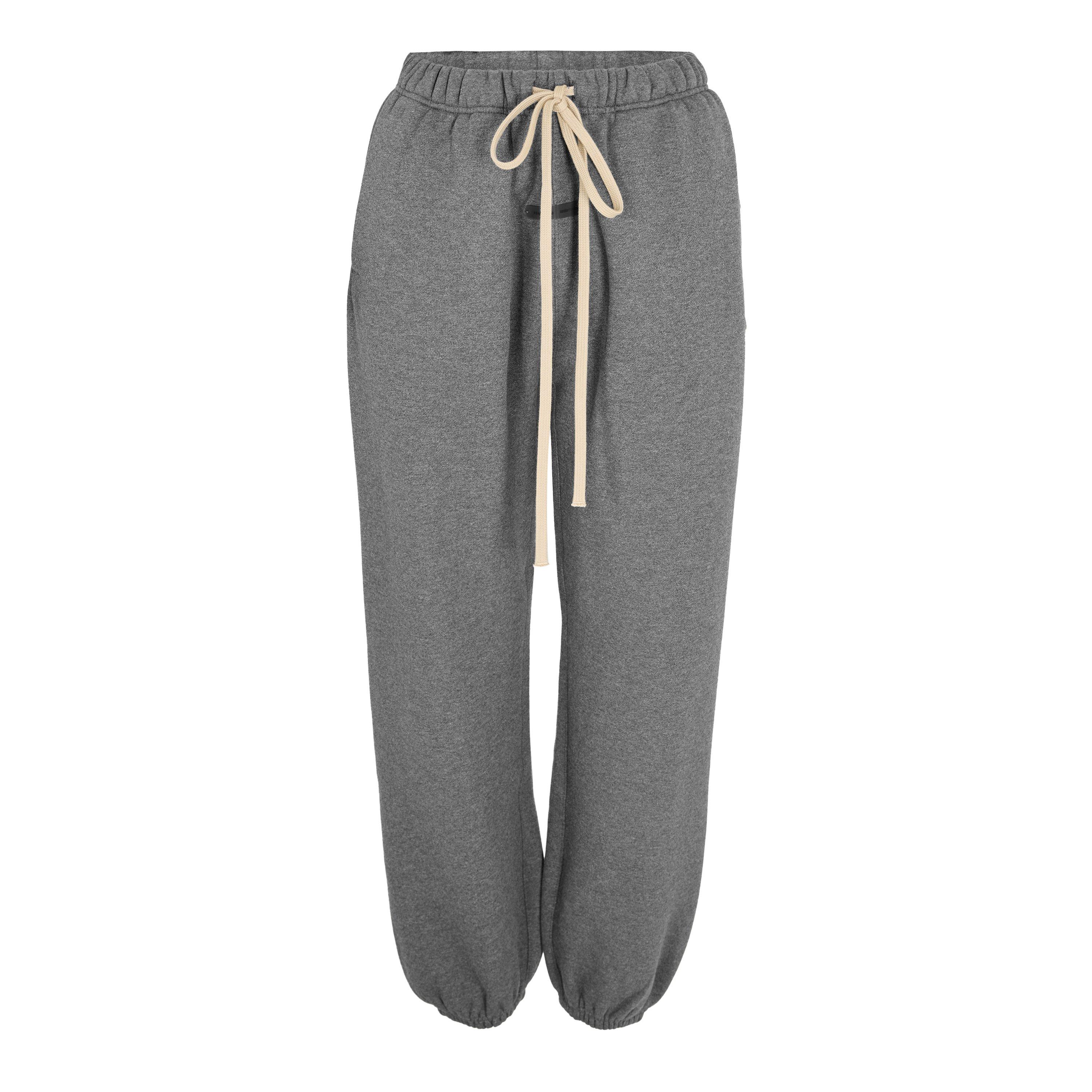 Charcoal - Fear Of God Essentials - Womens Classic Sweatpants - 1