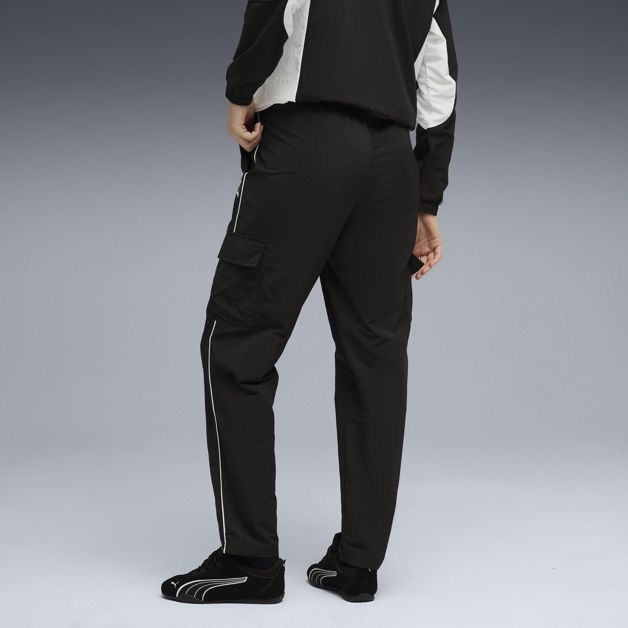 Puma Black - Puma - Sport Heritage Womens Woven Cargo Pants - 4