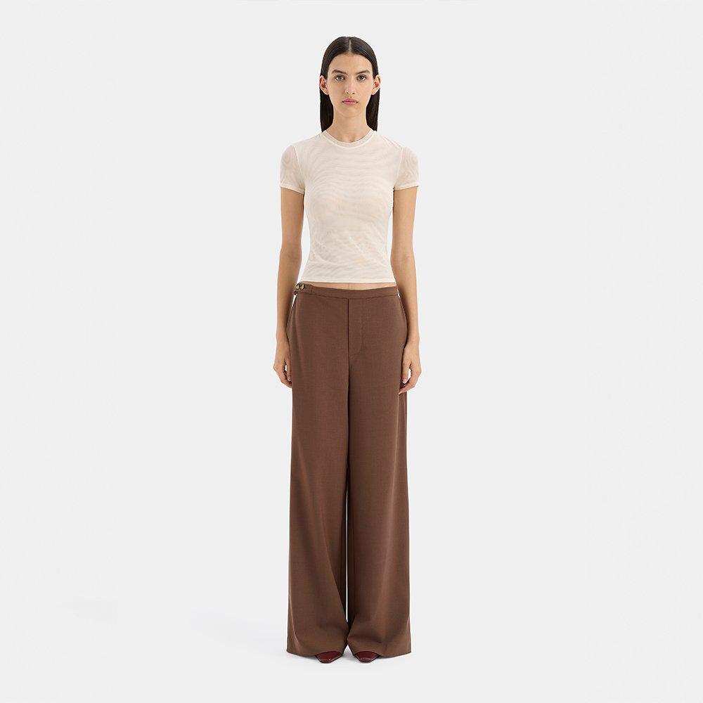 Chocolate - Sir the Label - Bromley Trouser - 2