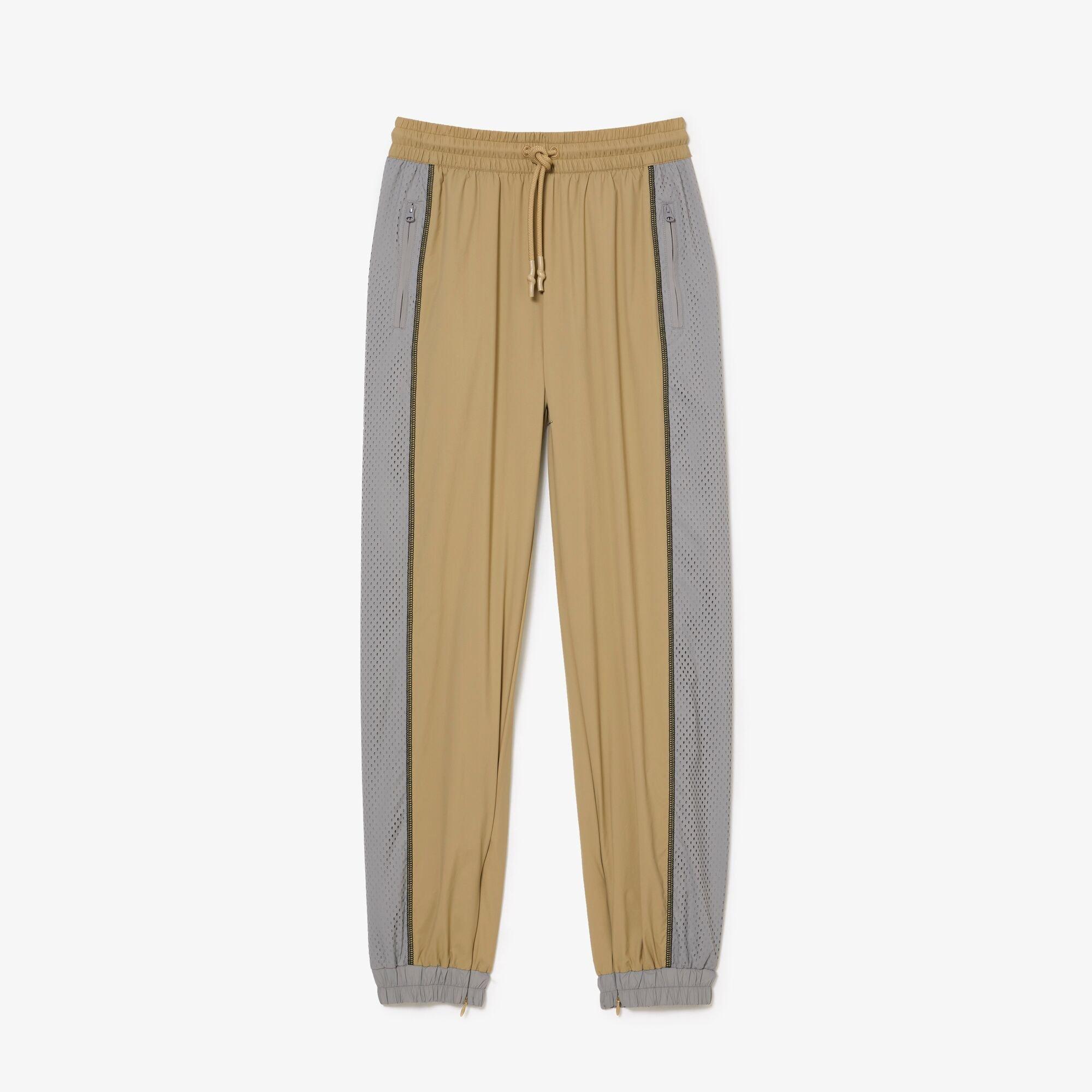 Lacoste Women's Closed Hem Woven Tracksuit Joggers - Twig/Cement - 10 (38)