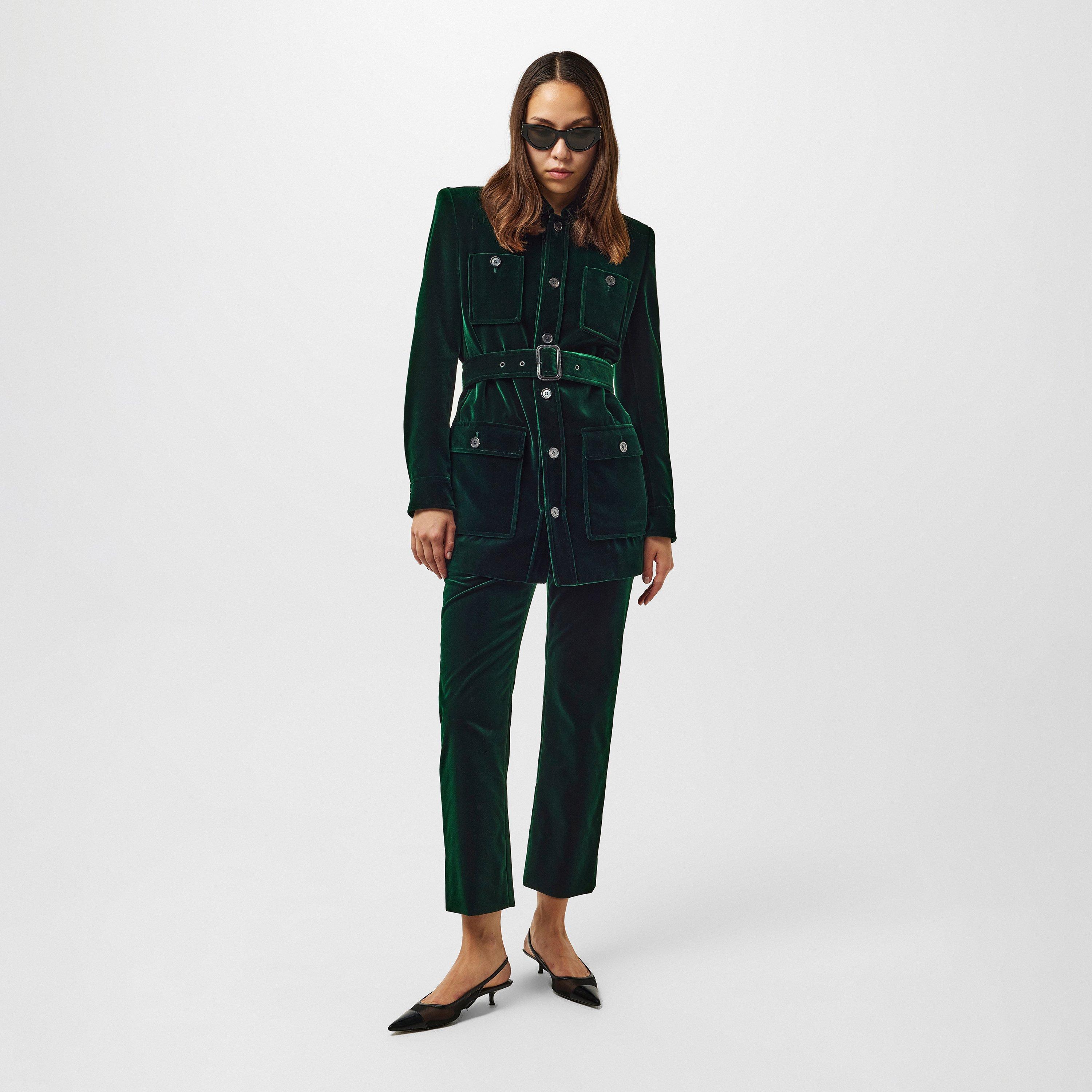 Emeraude - Saint Laurent - Women's Wide Leg Trousers - 6