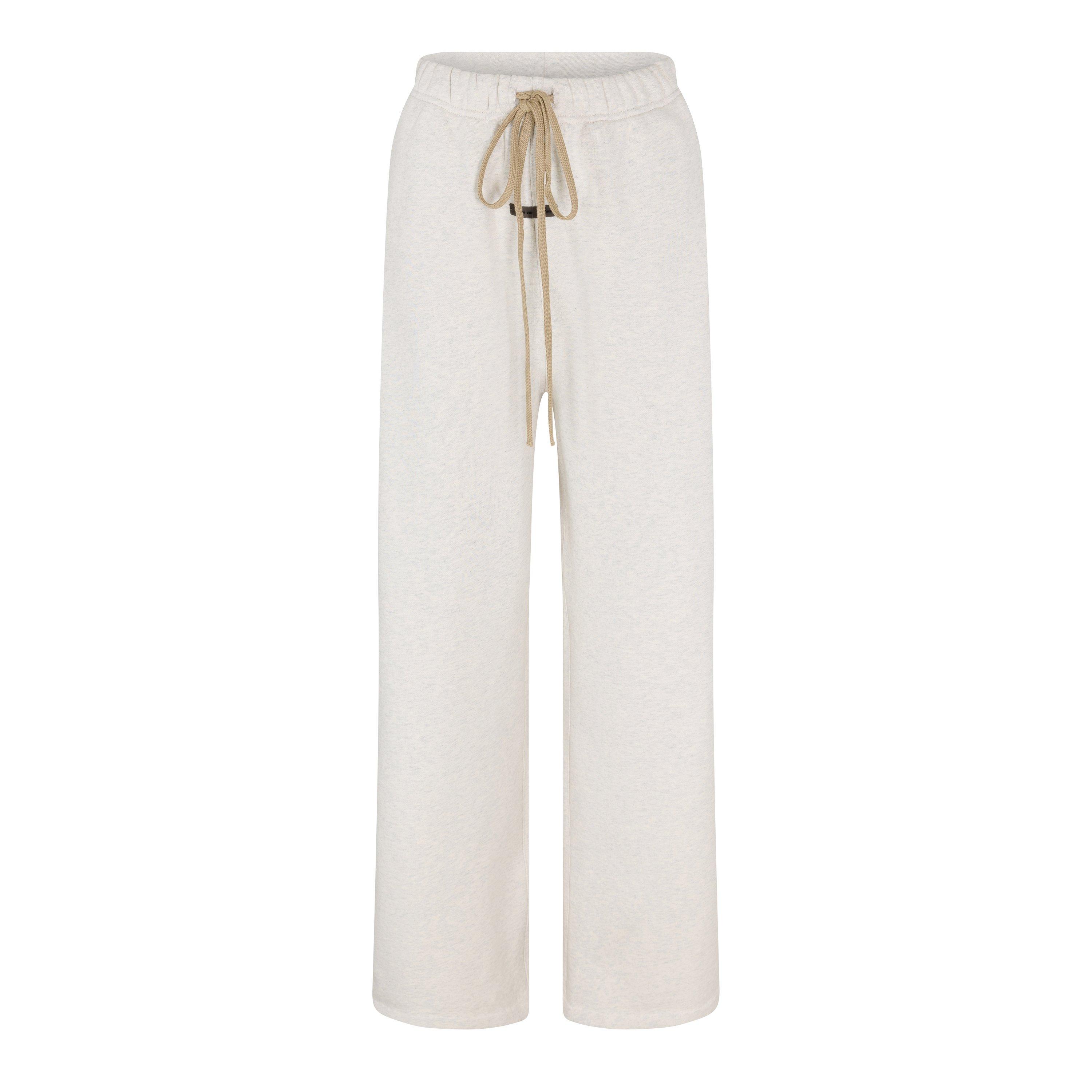 Fear Of God Essentials Women's Open Hem Fleece Joggers - Oatmeal - 16 (XL)