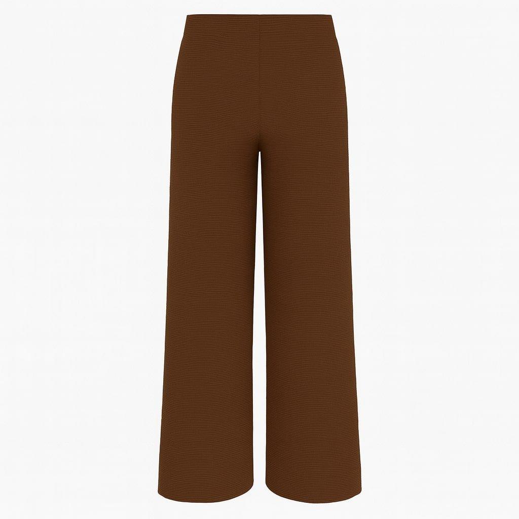 Schokolade - I Saw It First - Textured Wide Leg Trouser - 2