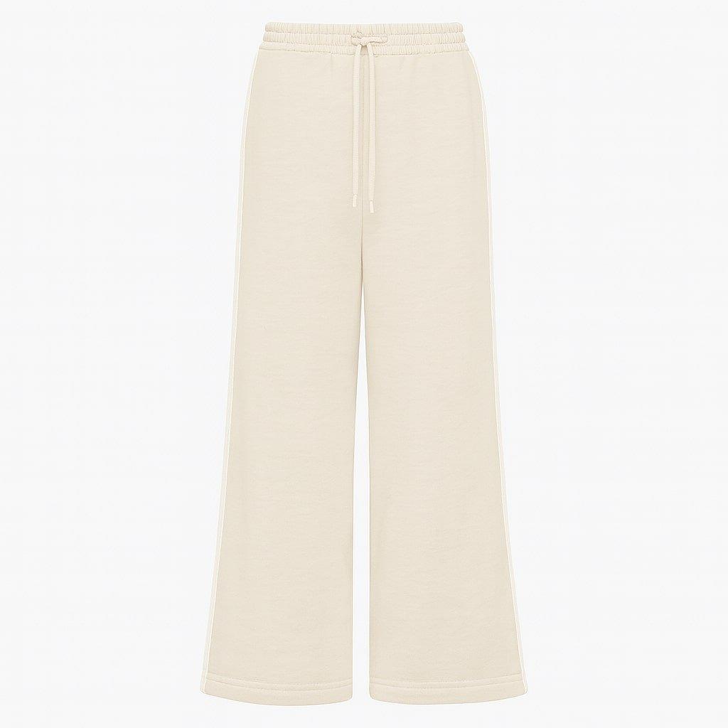 Stone - I Saw It First - Side Stripe Wide Leg Joggers