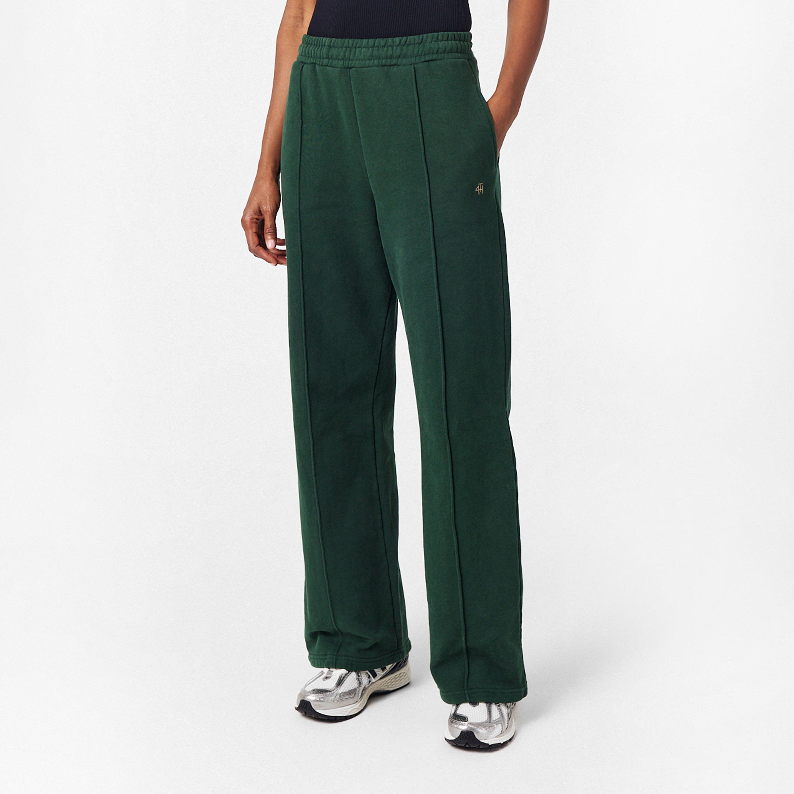 Green - 4th and Reckless - Women's Windsr Jog Open Hem Jersey Joggers - 3