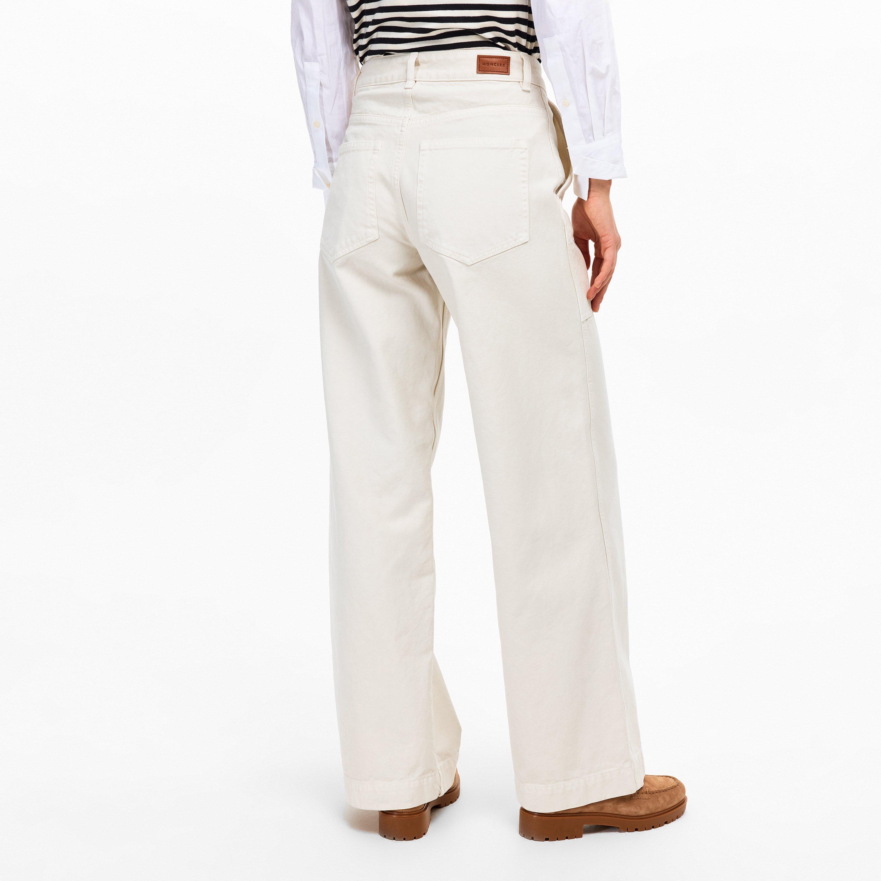 Light Beige 20F - Moncler - Moncler Trousers Ld61 - 4