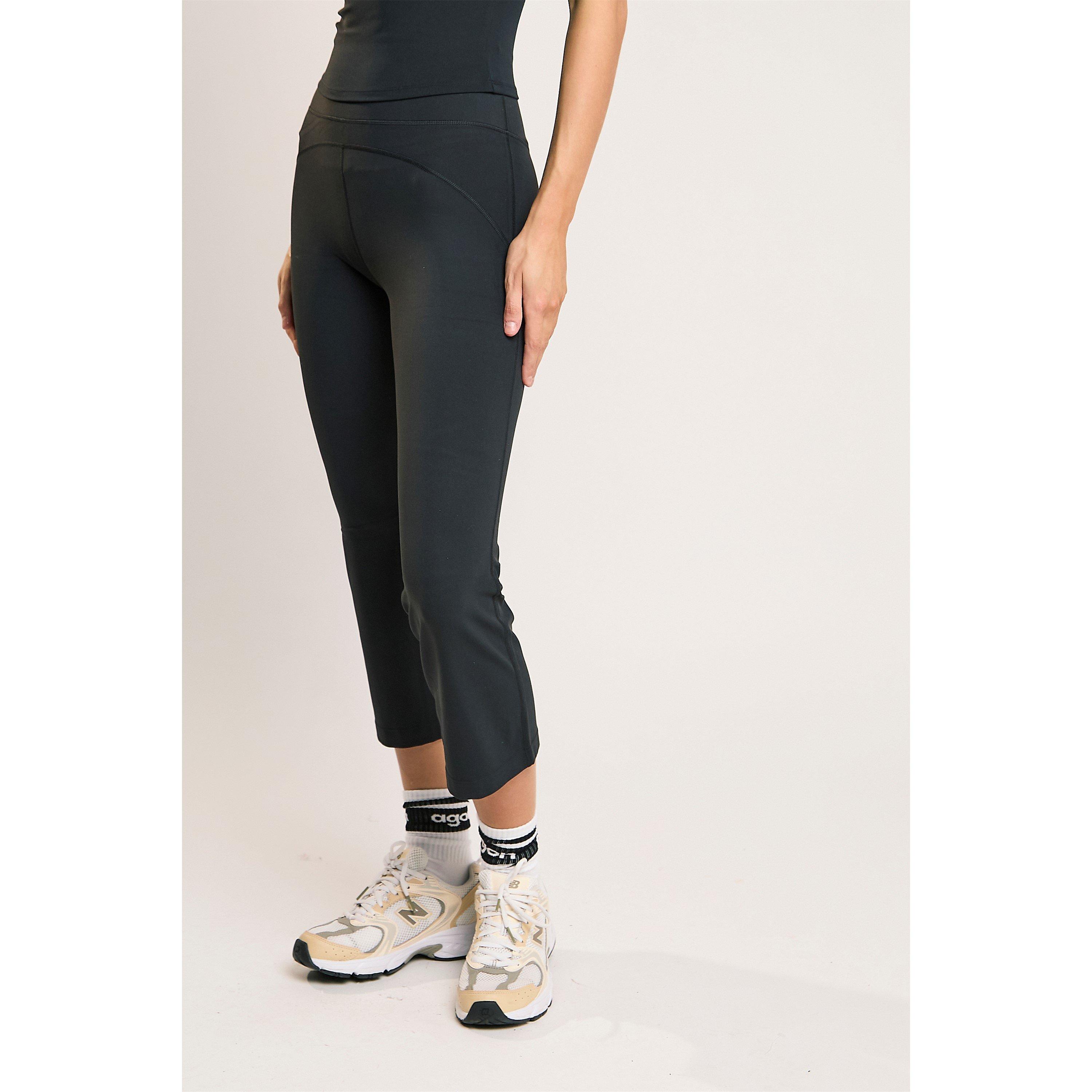 Zwart - Agon - Black Capri Leggings - 2