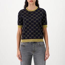 Gucci Gg Lamé Top