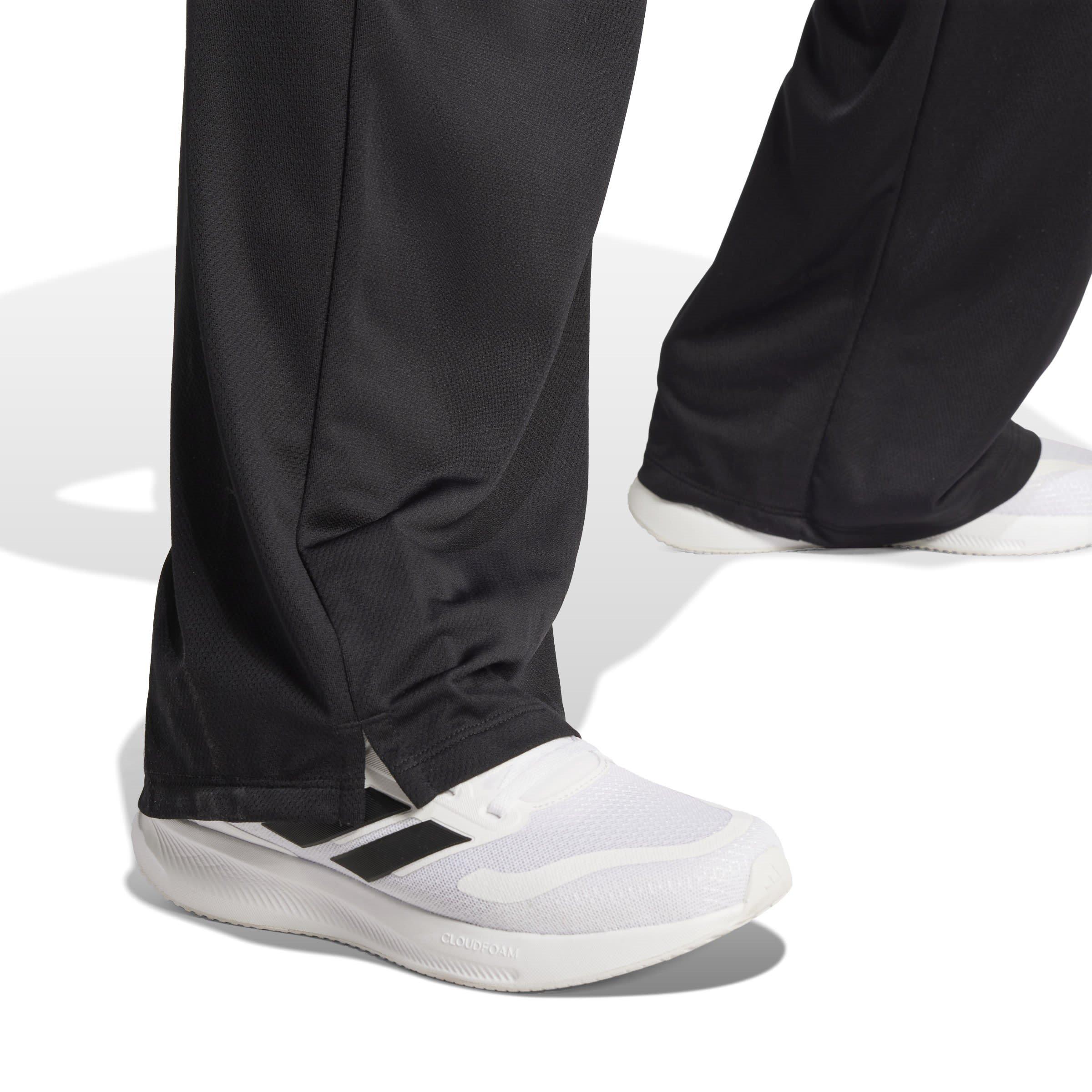 Black/White - adidas - Women's Tiro Open Hem Poly Tracksuit Joggers - 6