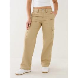 True Religion TR Military Oversized Cargo Trousers Womens