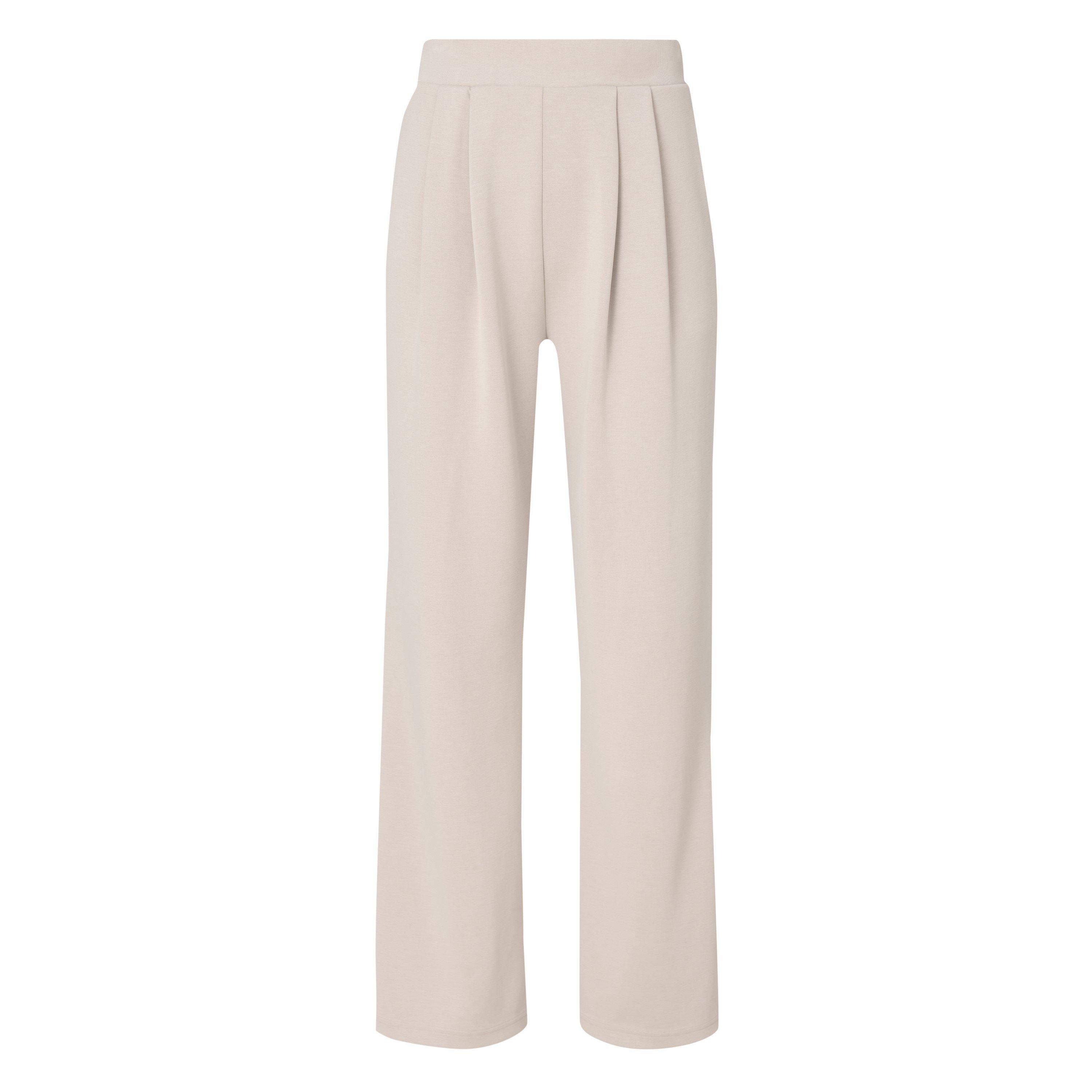 mushroom beige - Sweaty Betty - Women's Wide Leg Trousers - 1
