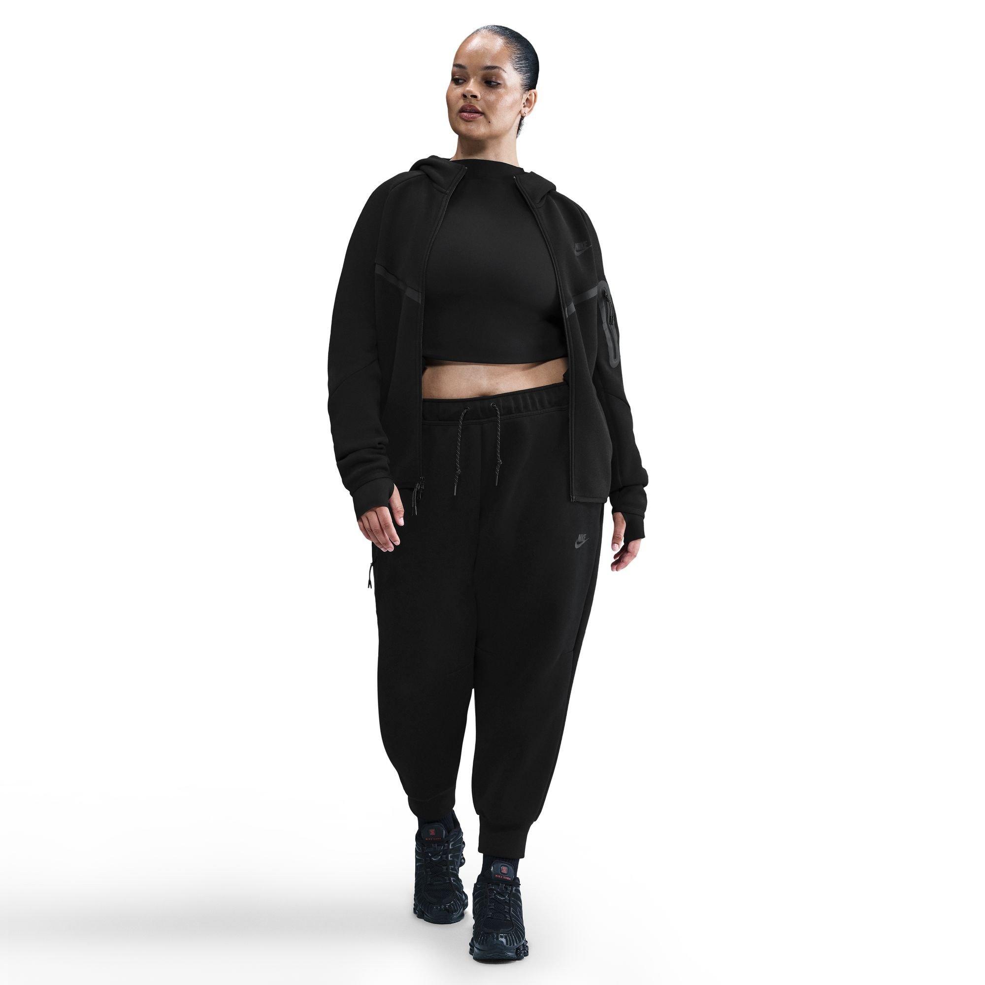 Black/(Black) - Nike - Nike W Nsw Tch Flc M Ld99 - 3