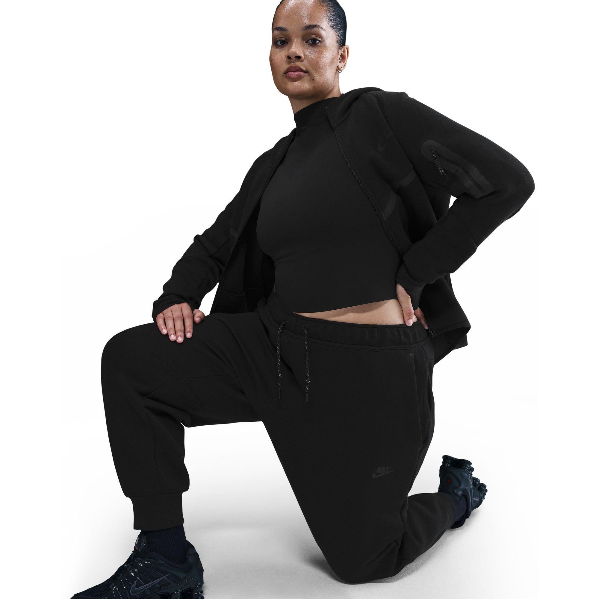 Black/(Black) - Nike - Nike W Nsw Tch Flc M Ld99 - 5