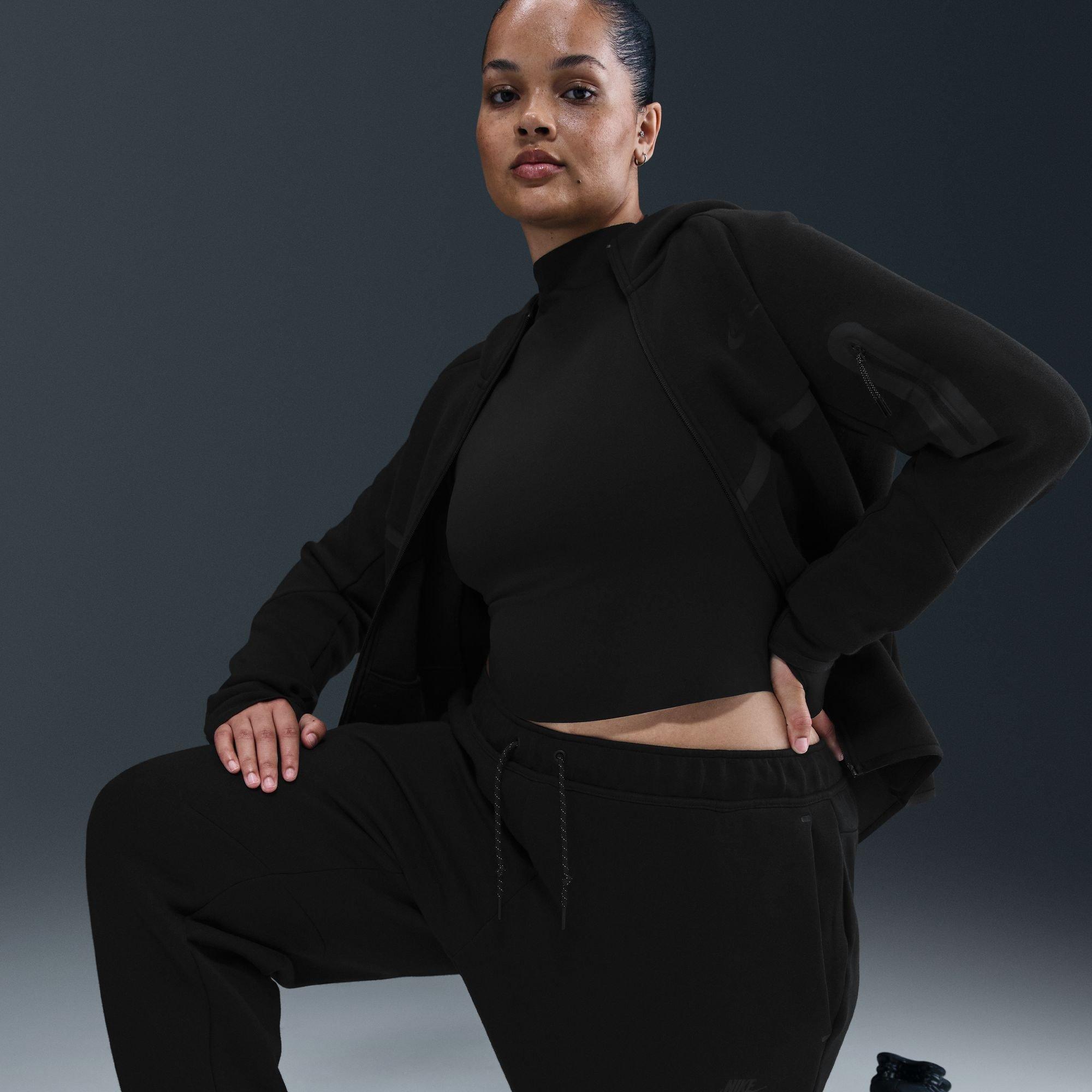 Black/(Black) - Nike - Nike W Nsw Tch Flc M Ld99 - 10