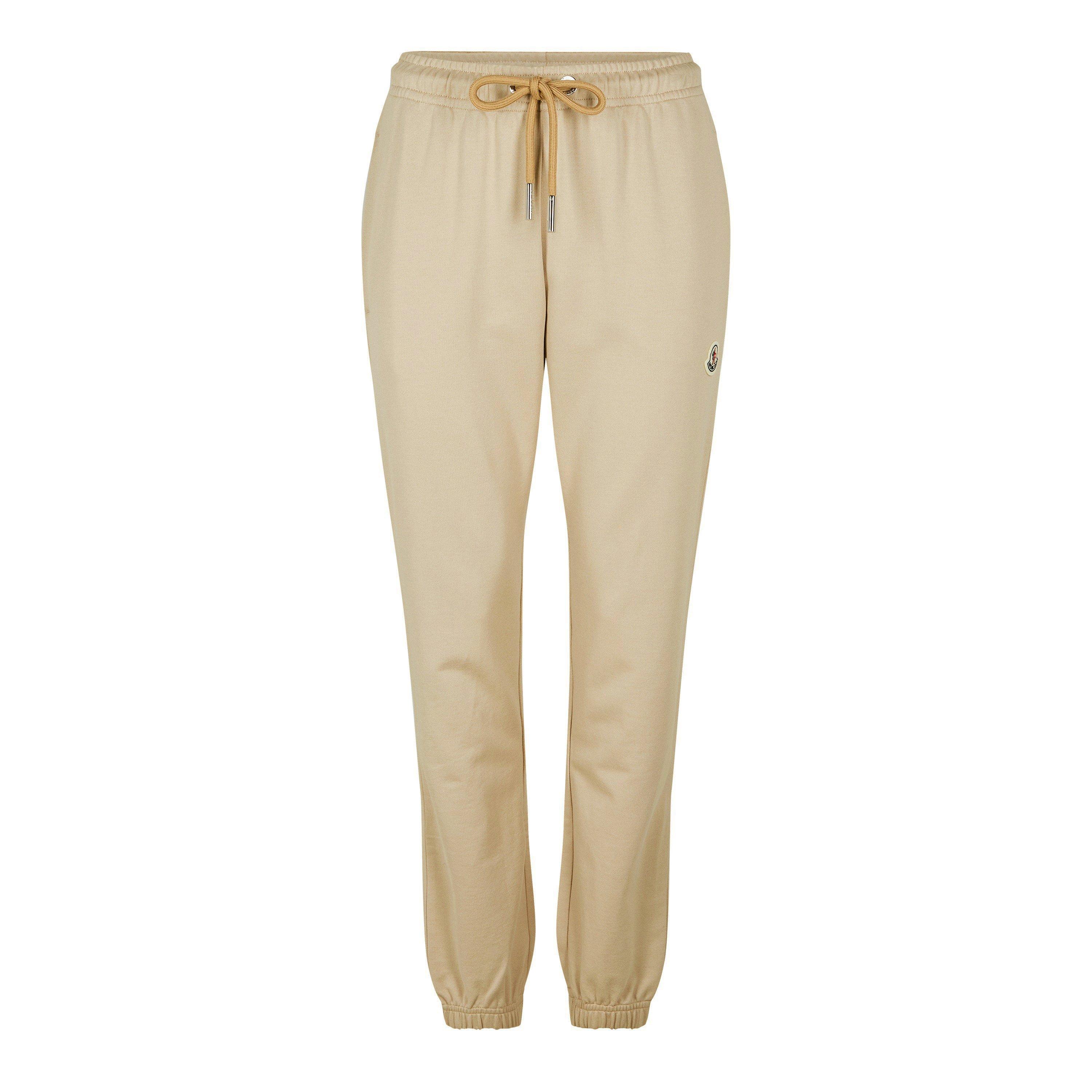 Beige 20J - Moncler - Logo Patch Sweatpants - 5