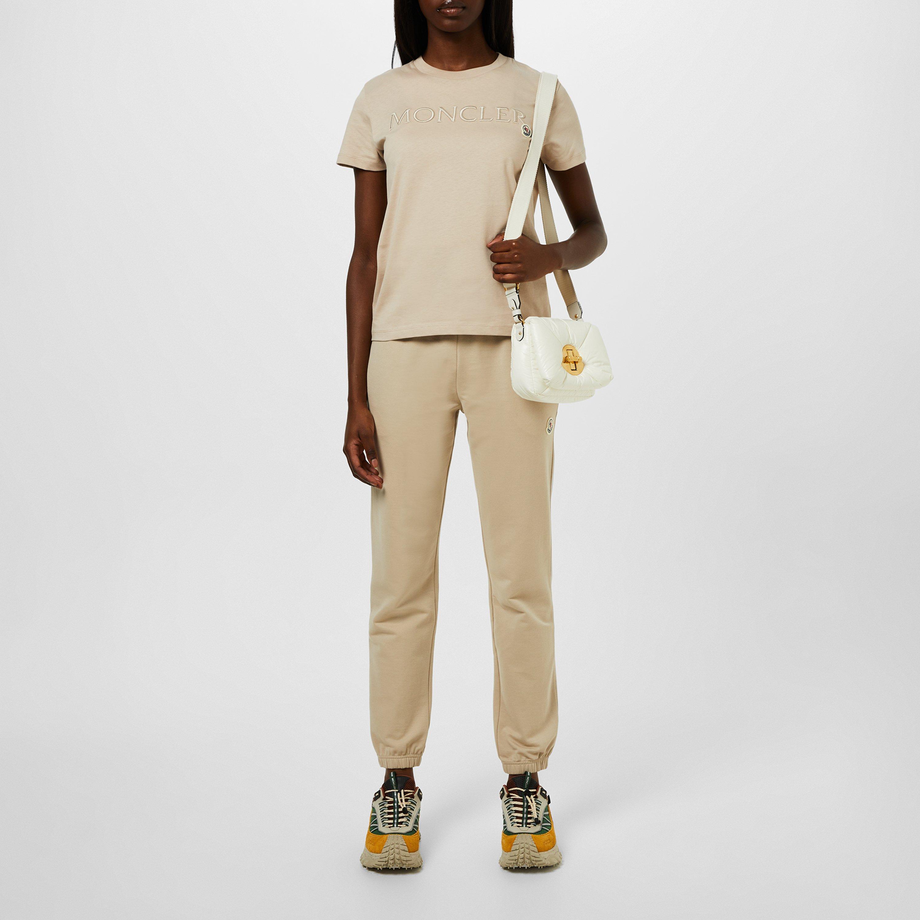 Beige 20J - Moncler - Logo Patch Sweatpants - 4