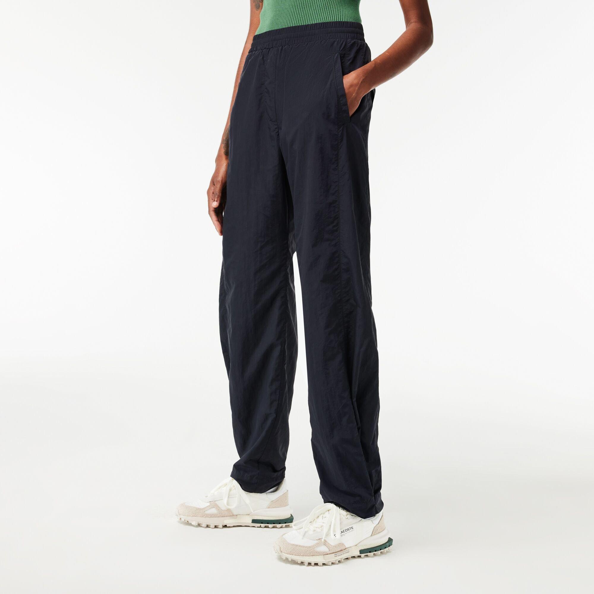 Abysme - Lacoste - Women's Open Hem Woven Tracksuit Joggers - 2
