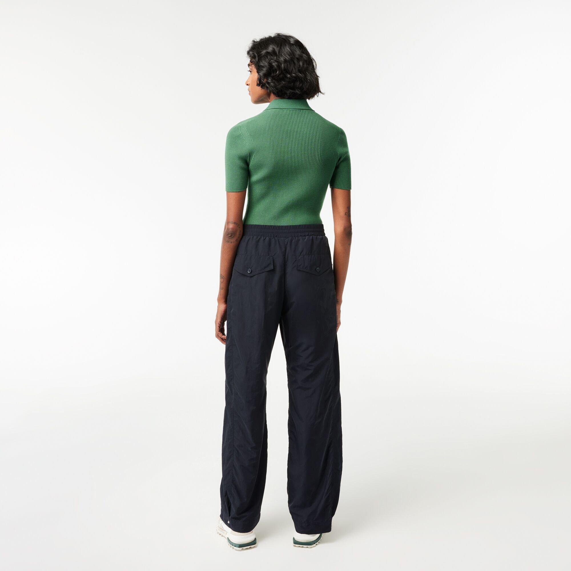 Abysme - Lacoste - Women's Open Hem Woven Tracksuit Joggers - 3