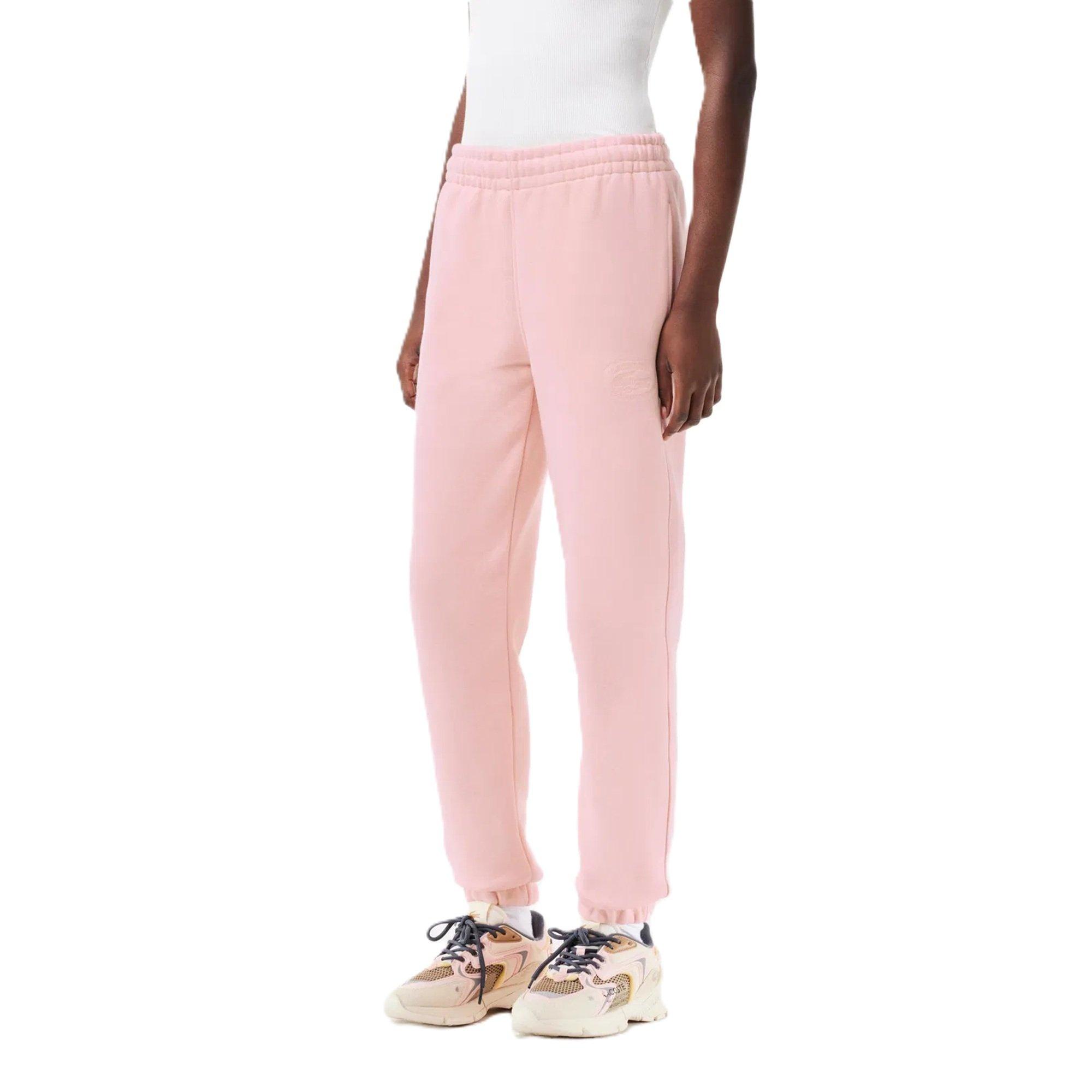 Lacoste Women's Closed Hem Fleece Joggers - Waterlily - 10 (38)