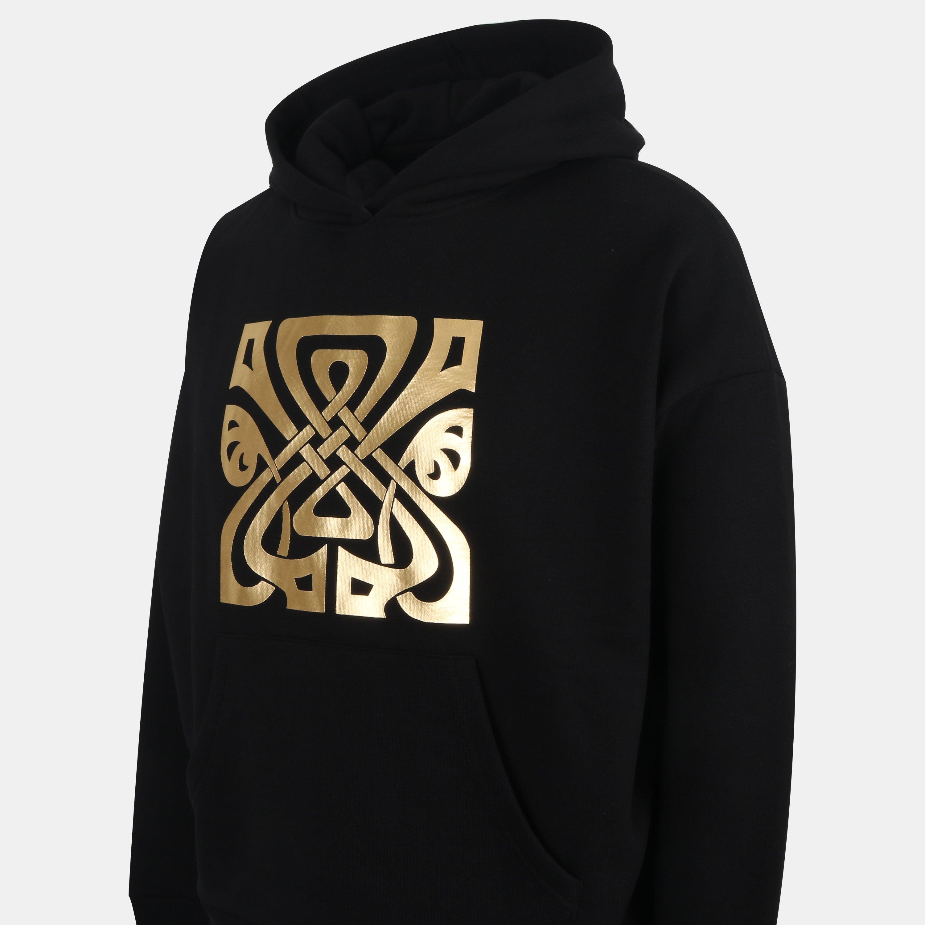 Black - Biba - Women's Over-the-Head Logo Fleece Hoodie - 2