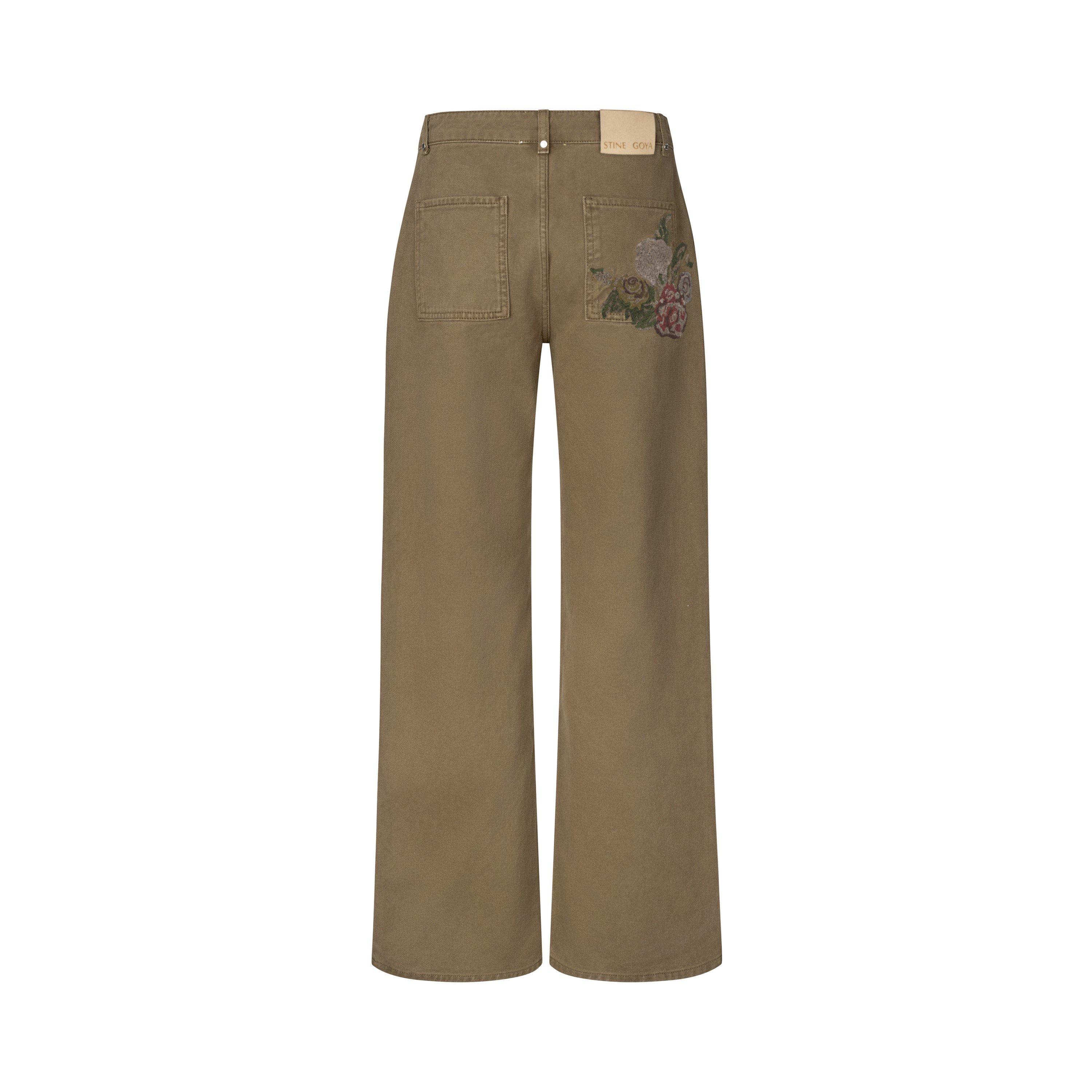 Ephemeral Bloom - Stine Goya - Goya Baggy Fit Pants Ld64 - 2
