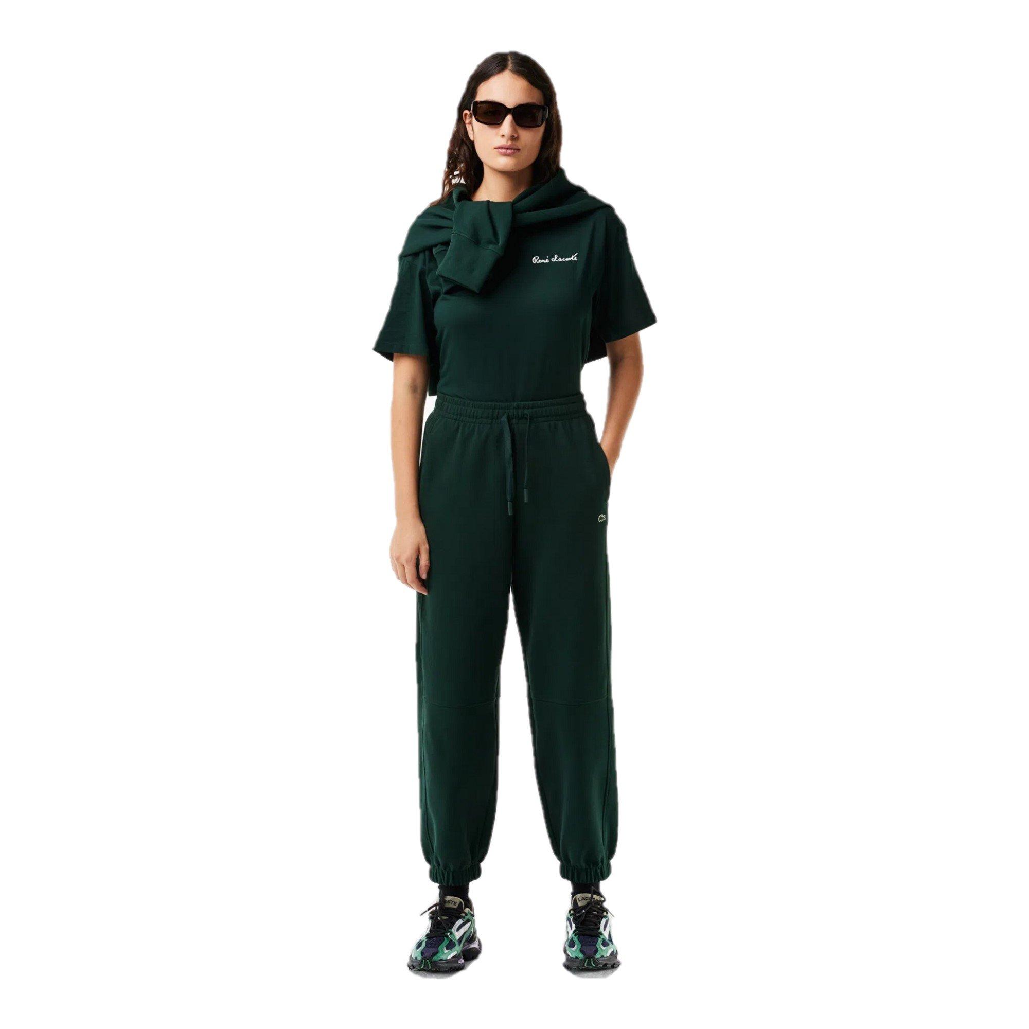 Sinople - Lacoste - Women's Closed Hem Fleece Joggers - 3
