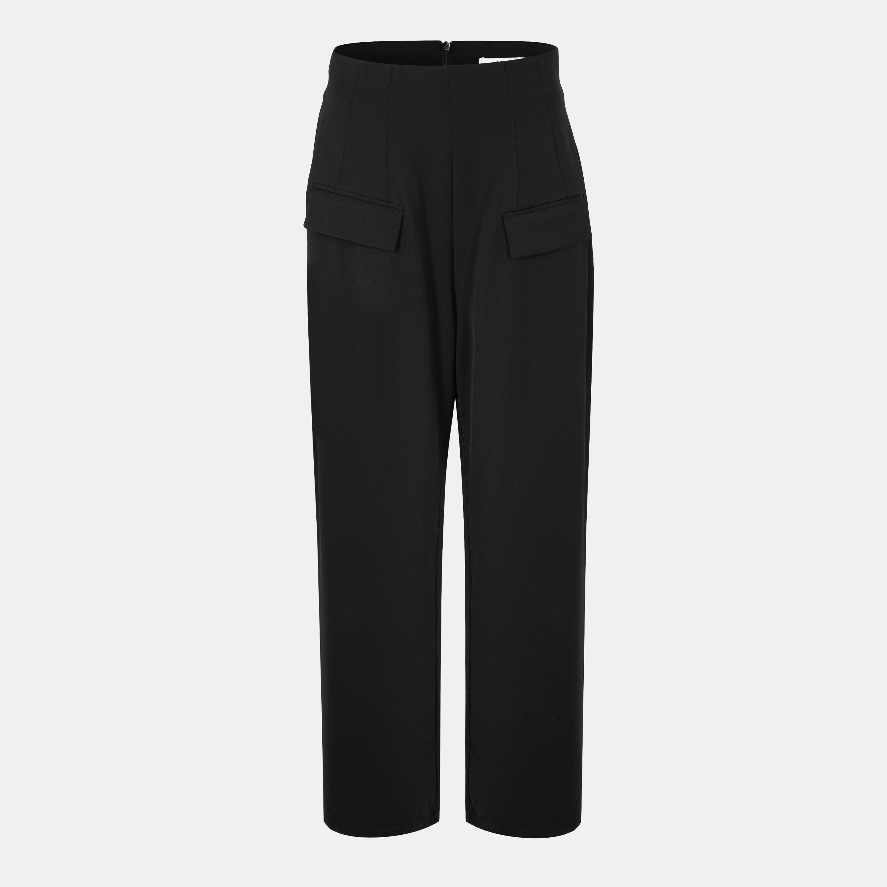 Black - Odd Muse - The Ultimate Muse Wide Leg Trousers - 1