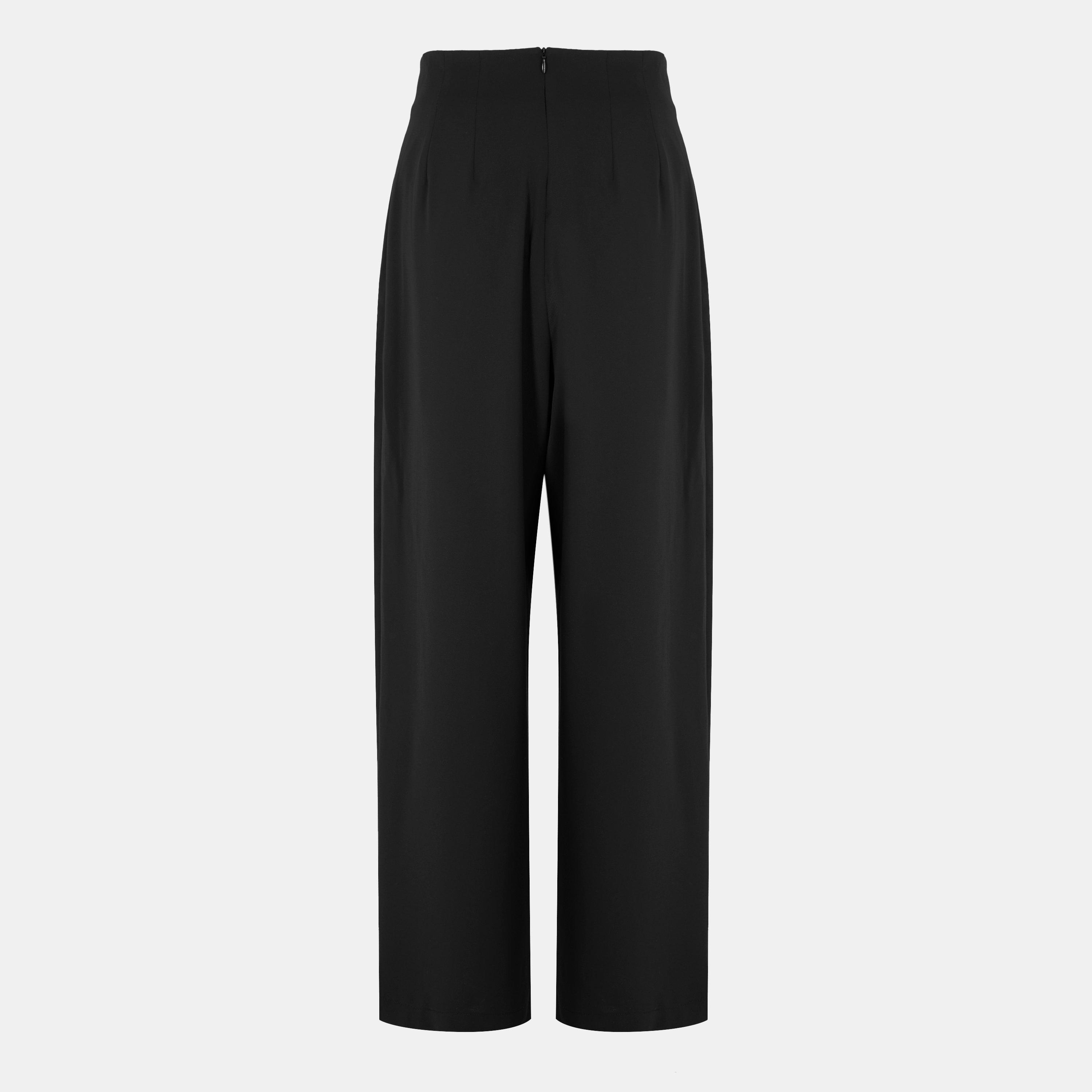 Black - Odd Muse - The Ultimate Muse Wide Leg Trousers - 2