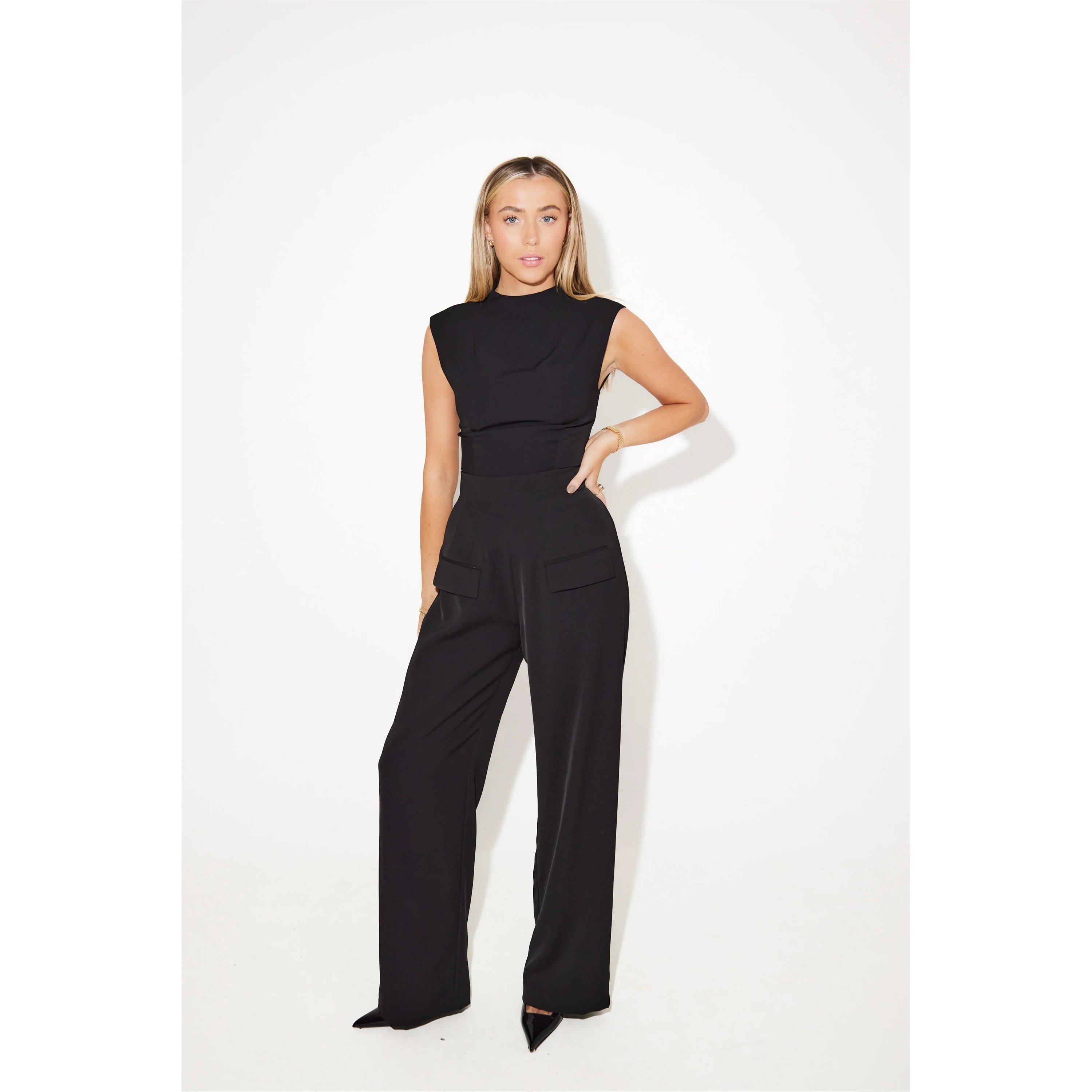 Black - Odd Muse - The Ultimate Muse Wide Leg Trousers - 3