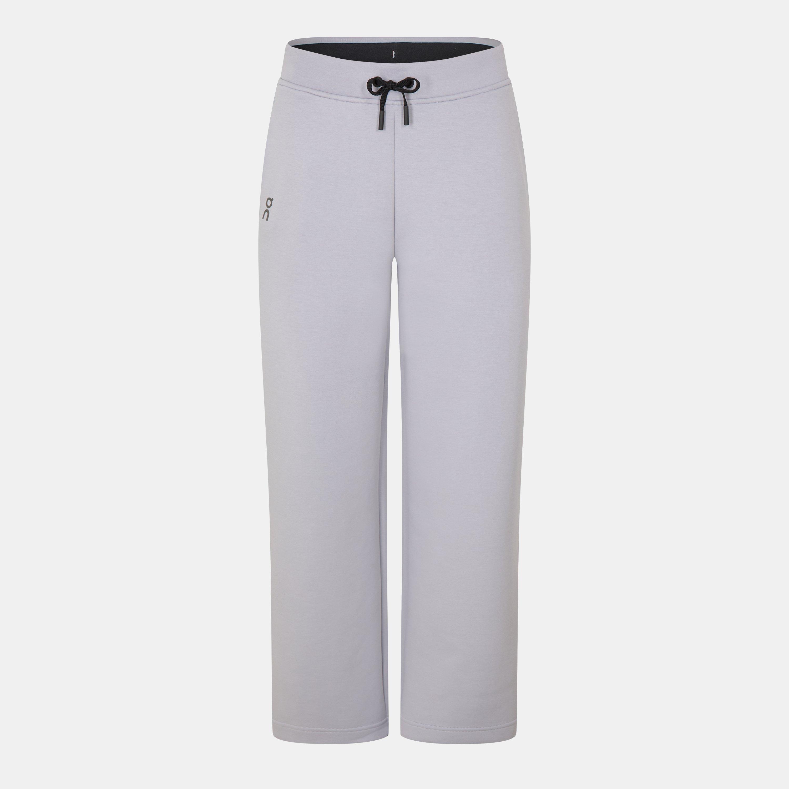Lilac - On - Women's Open Cuff Fleece Joggers - 1