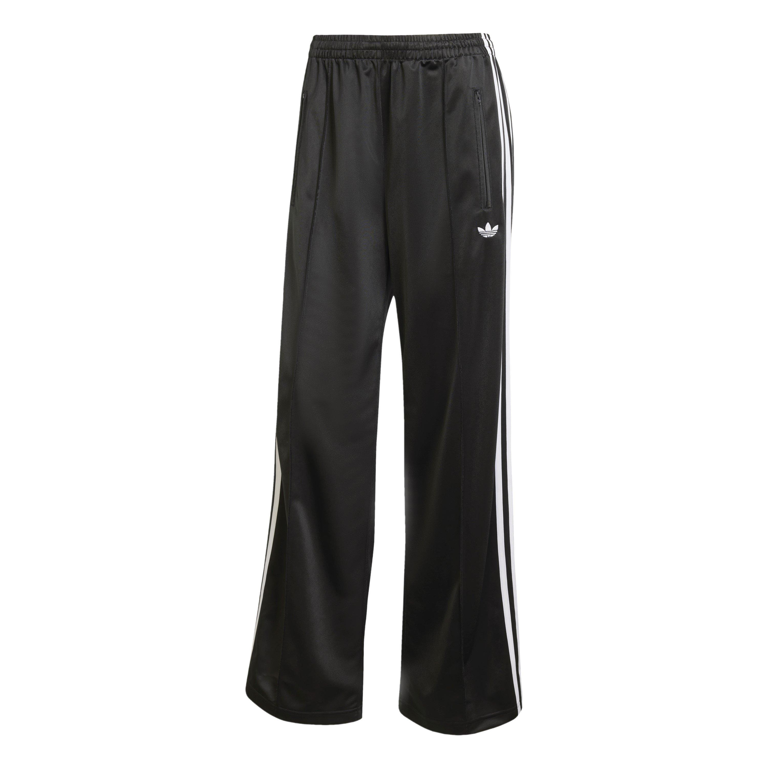 adidas Originals Womens Firebird Loose Trackpants - Black/White - Size 6 (XXS)