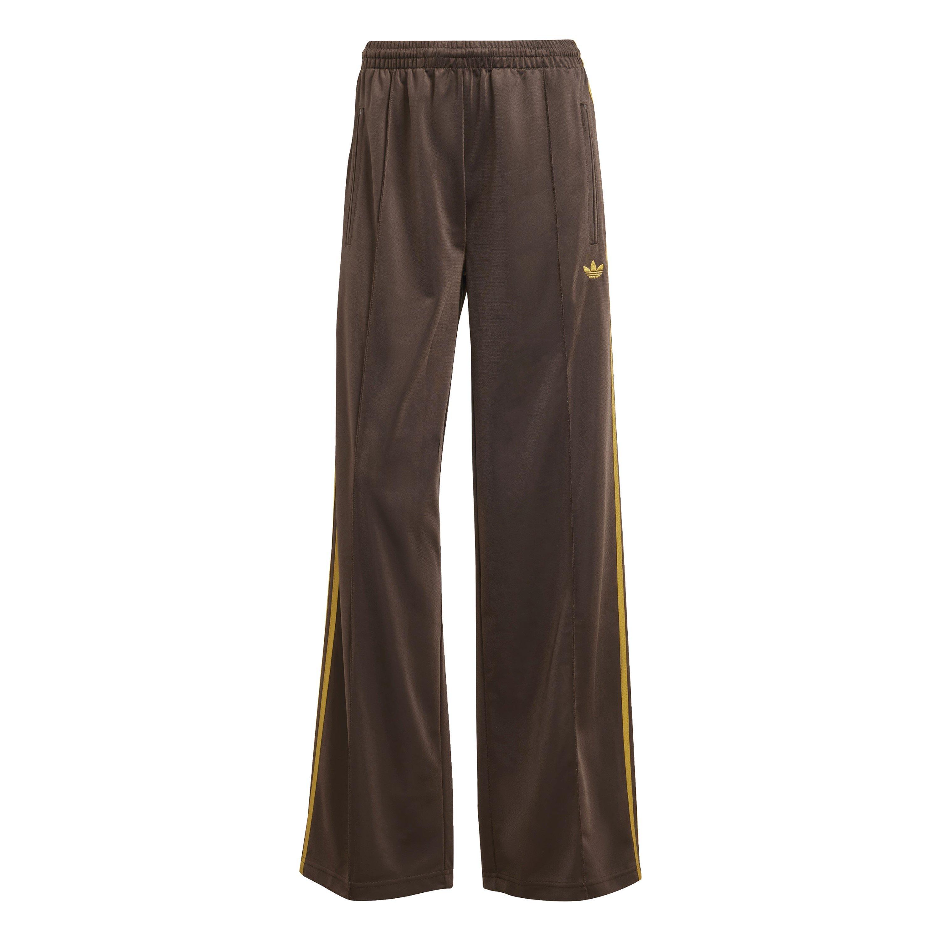 adidas Originals Womens Firebird Loose Trackpants - Brown/Prebro - Size 16 (XL)