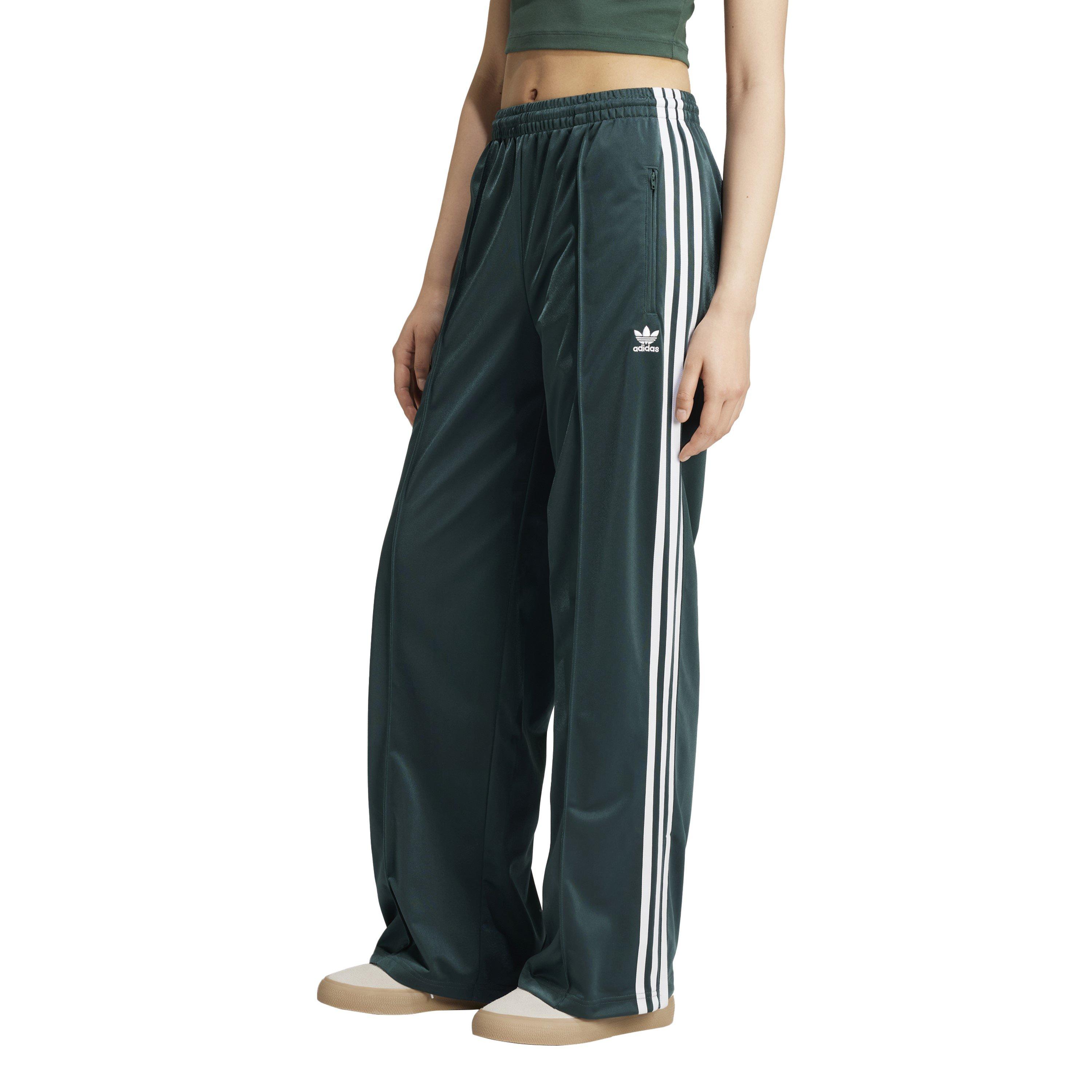 Mingre Green - adidas Originals - Womens Firebird Loose Trackpants - 2