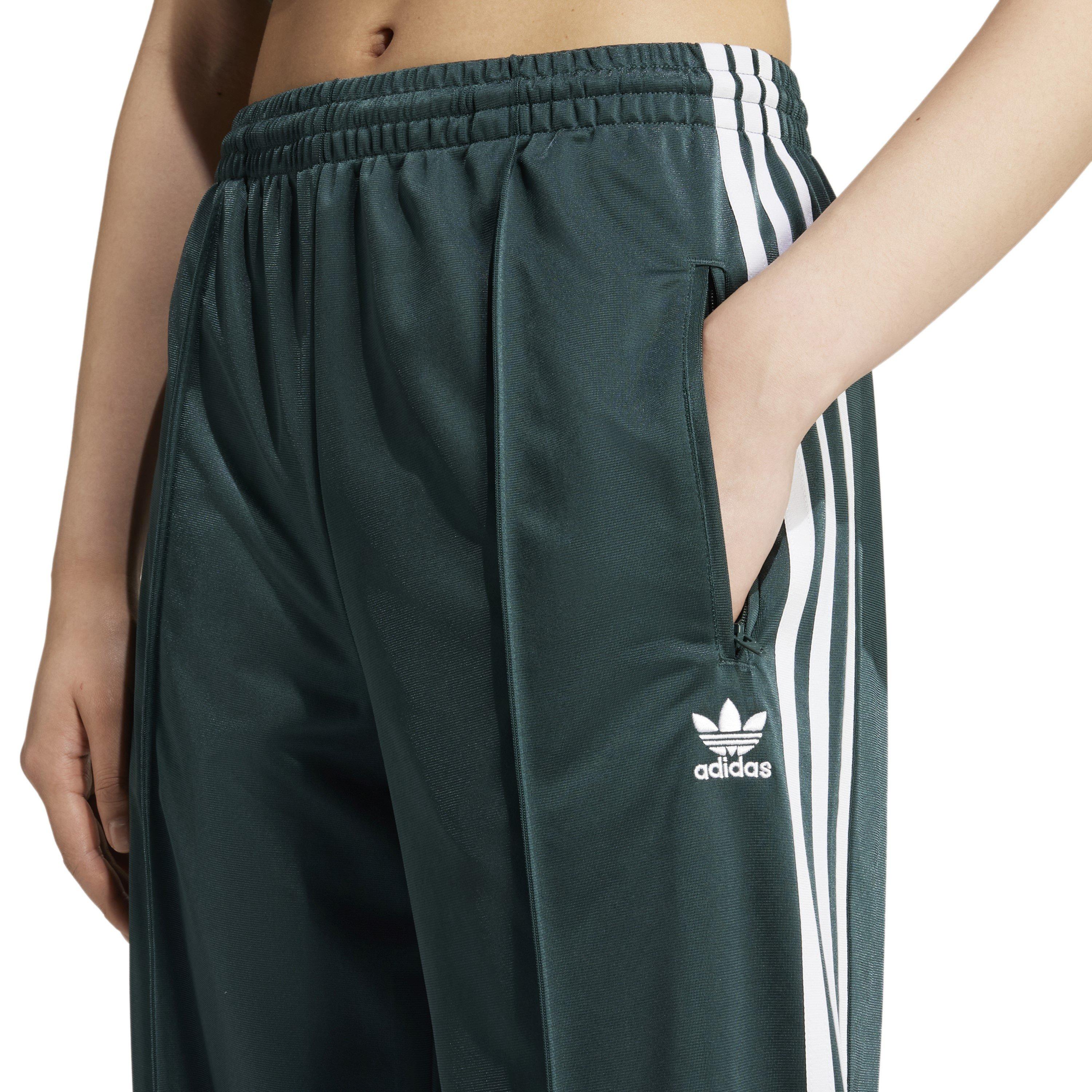 Mingre Green - adidas Originals - Womens Firebird Loose Trackpants - 5