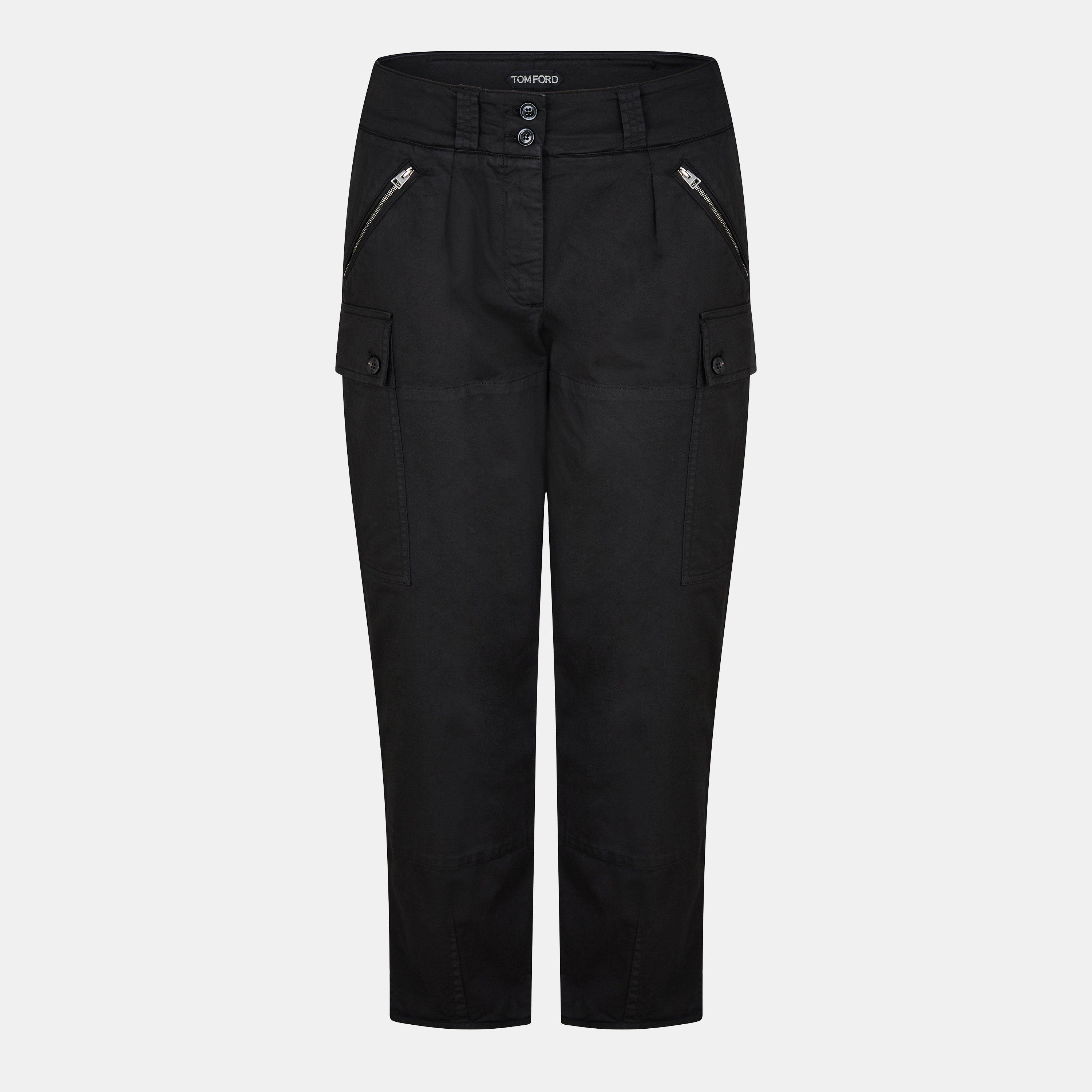 Tom Ford Women's Knitted Trousers, Fabric