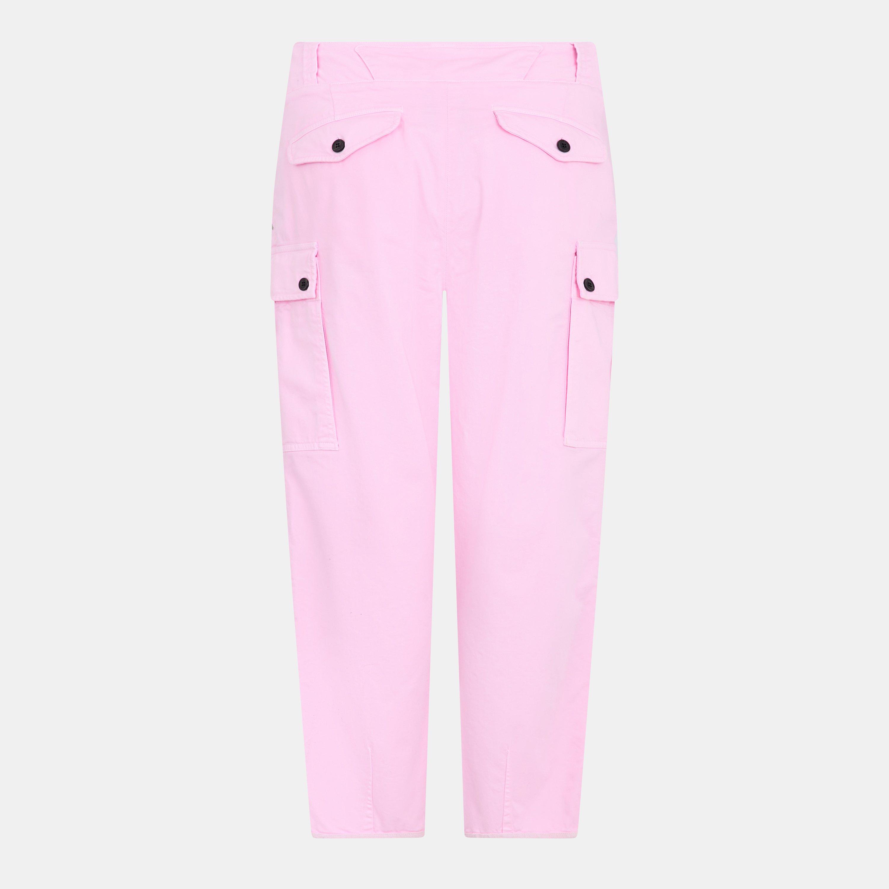 Pink - Tom Ford - Women's Knitted Trousers, Fabric - 2