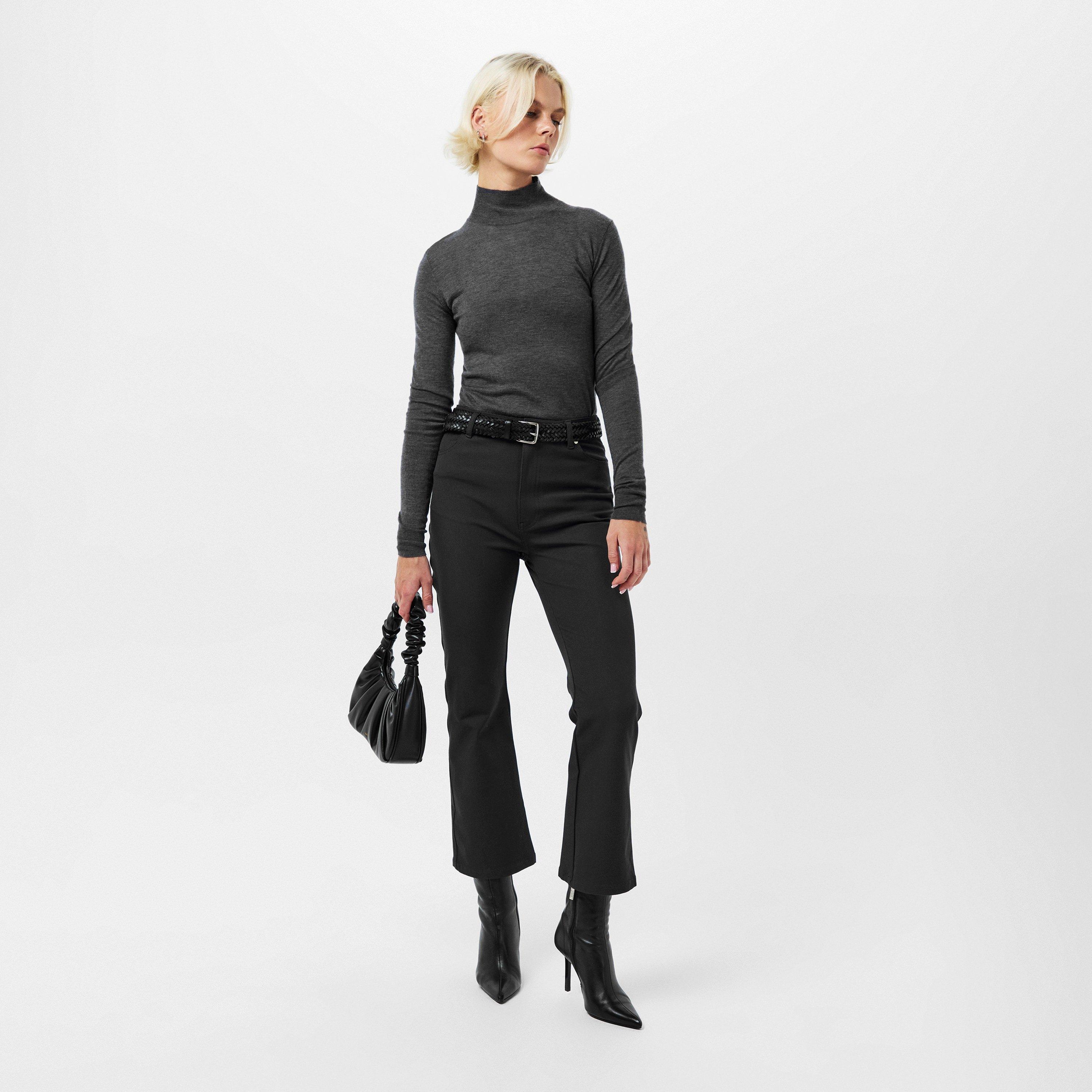 Smoke - Joseph - Women's Duke Wide Leg Trousers - 6