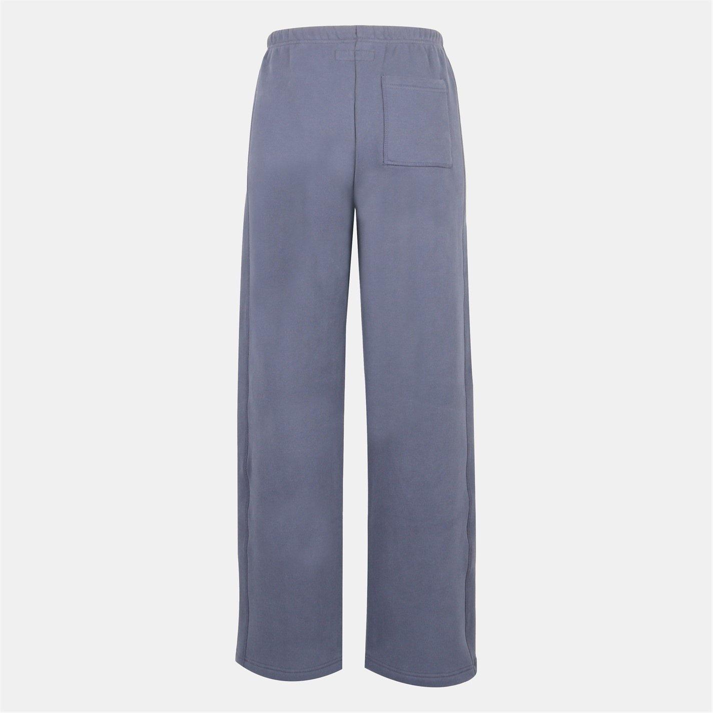 Navy - Jack Wills - Women's JW Varsity Open Hem Fleece Joggers - 2