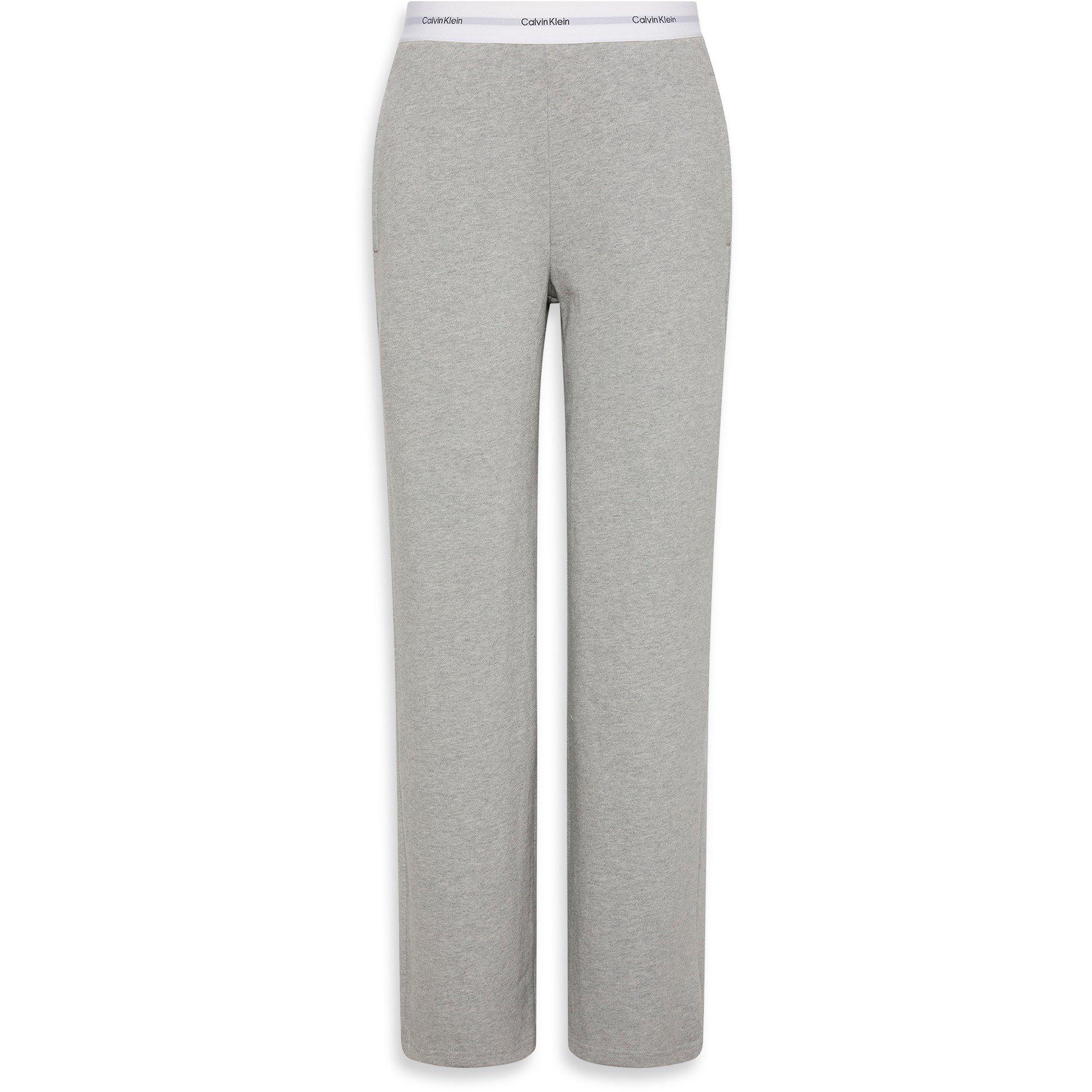 Calvin Klein Women's Open Hem Jersey Joggers - Grey - 12 (M)