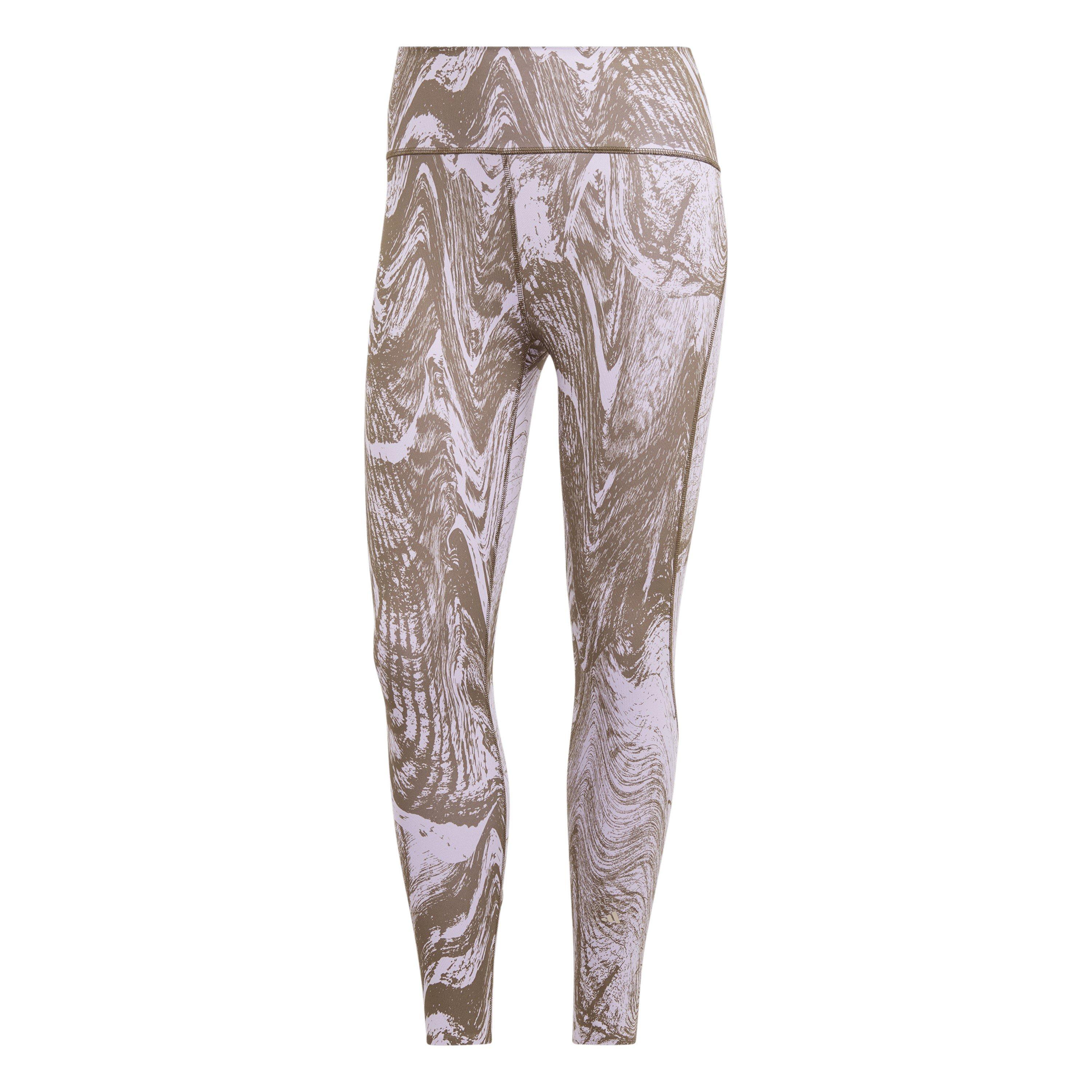Adidas Women's 7/8 Leggings - Purple - 6 (XXS)