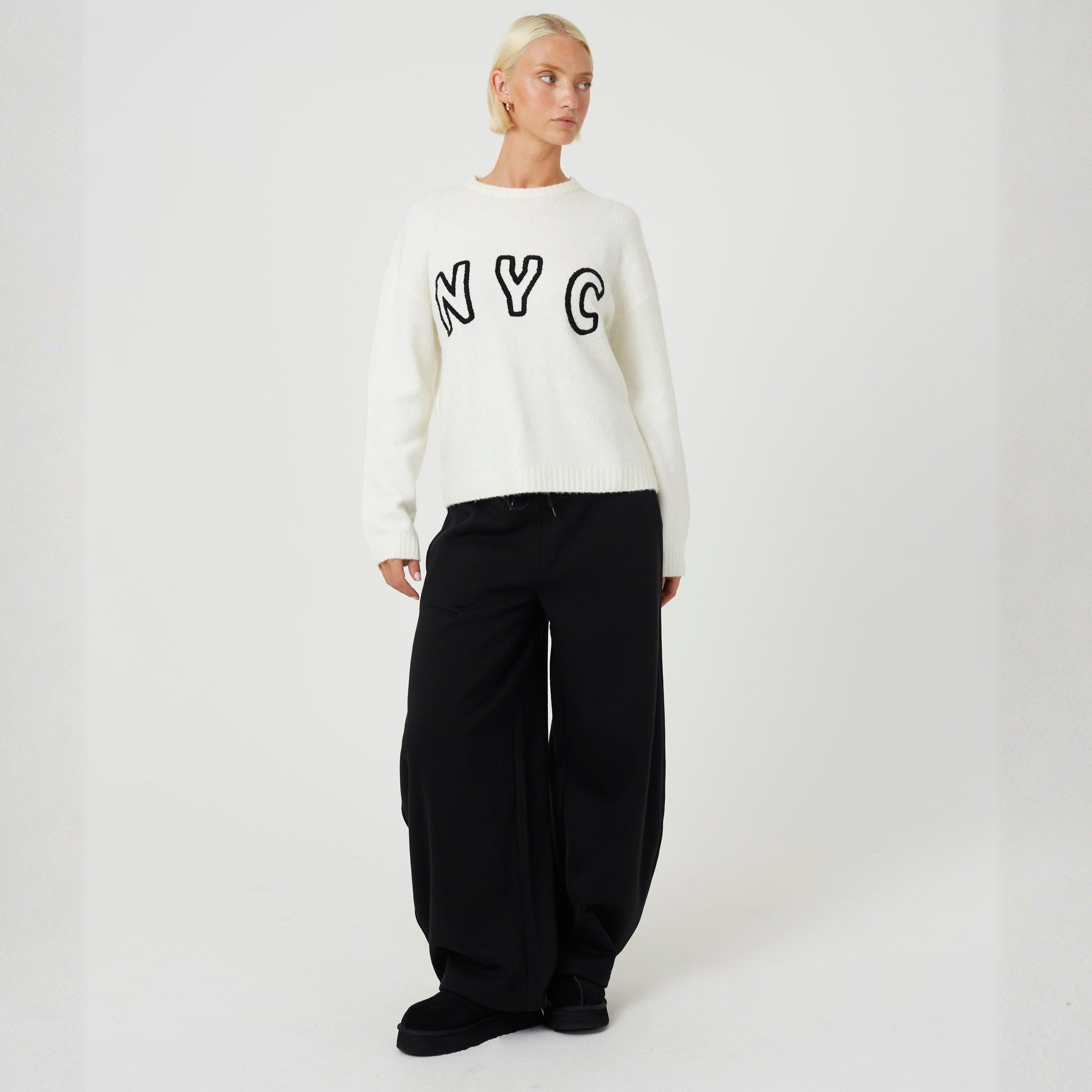 Black - Brave Soul - Brave Soul Black Ladies Barrel Leg Jogger - 4