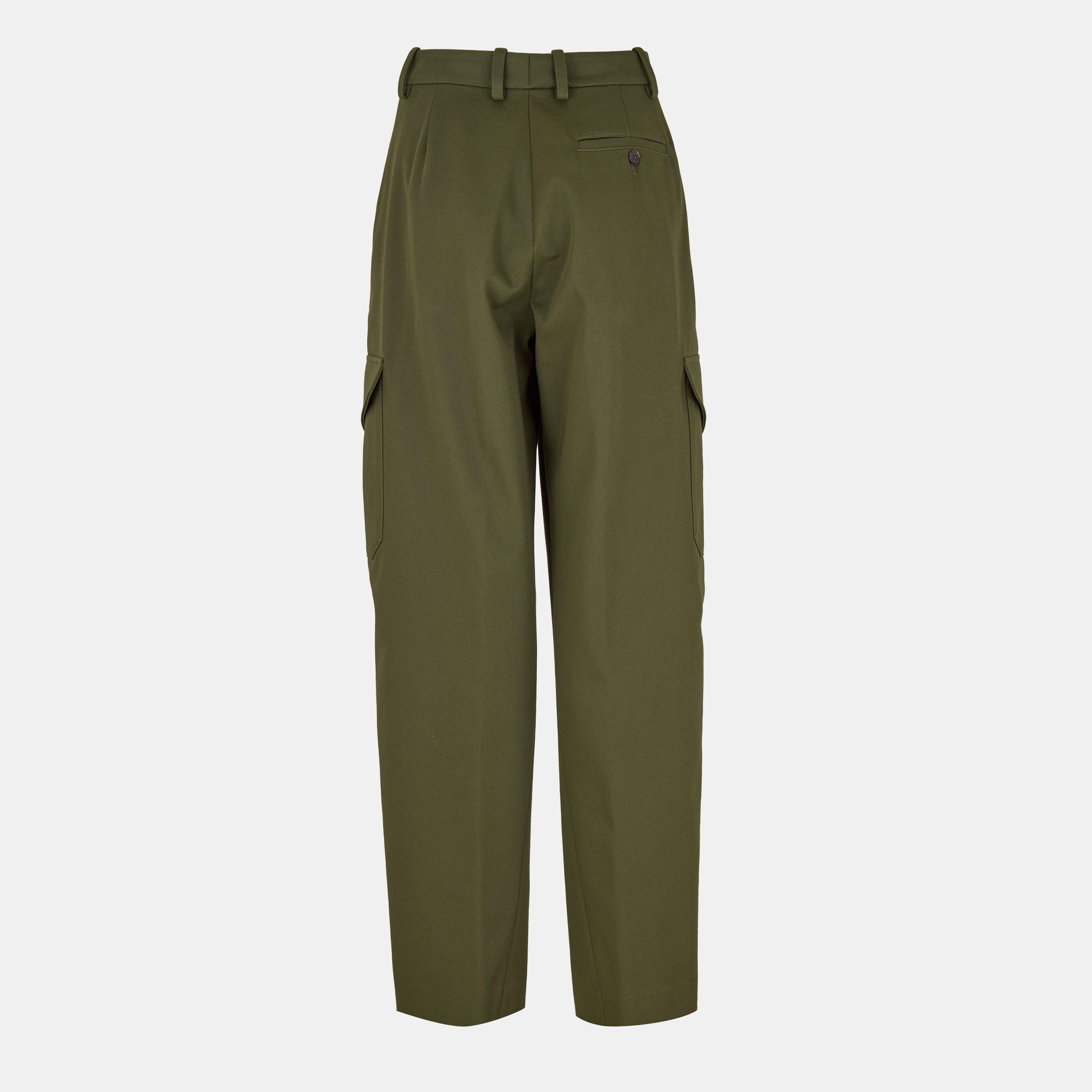 Khaki - GIVENCHY - Cocoon Utility Trousers - 2