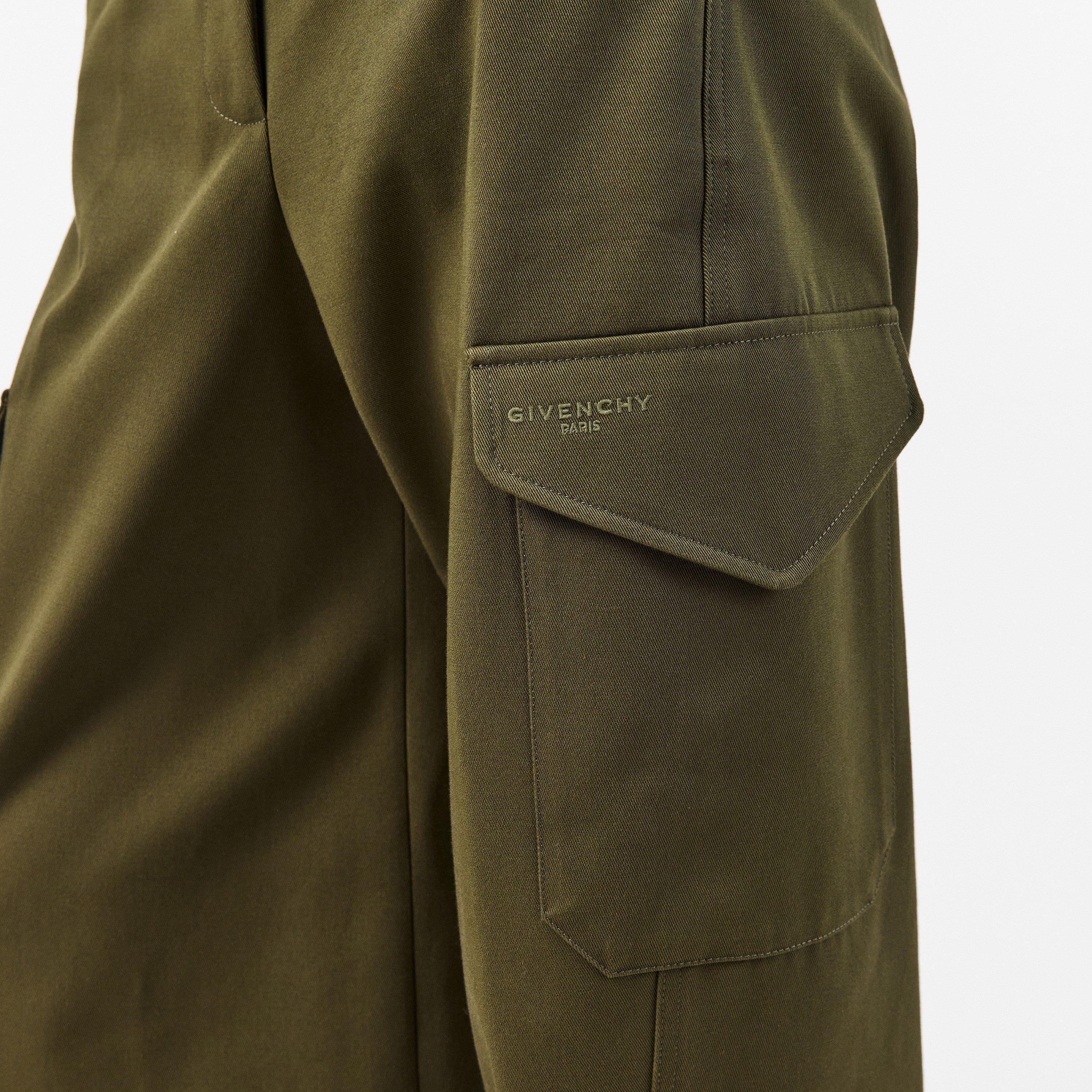 Khaki - GIVENCHY - Cocoon Utility Trousers - 5