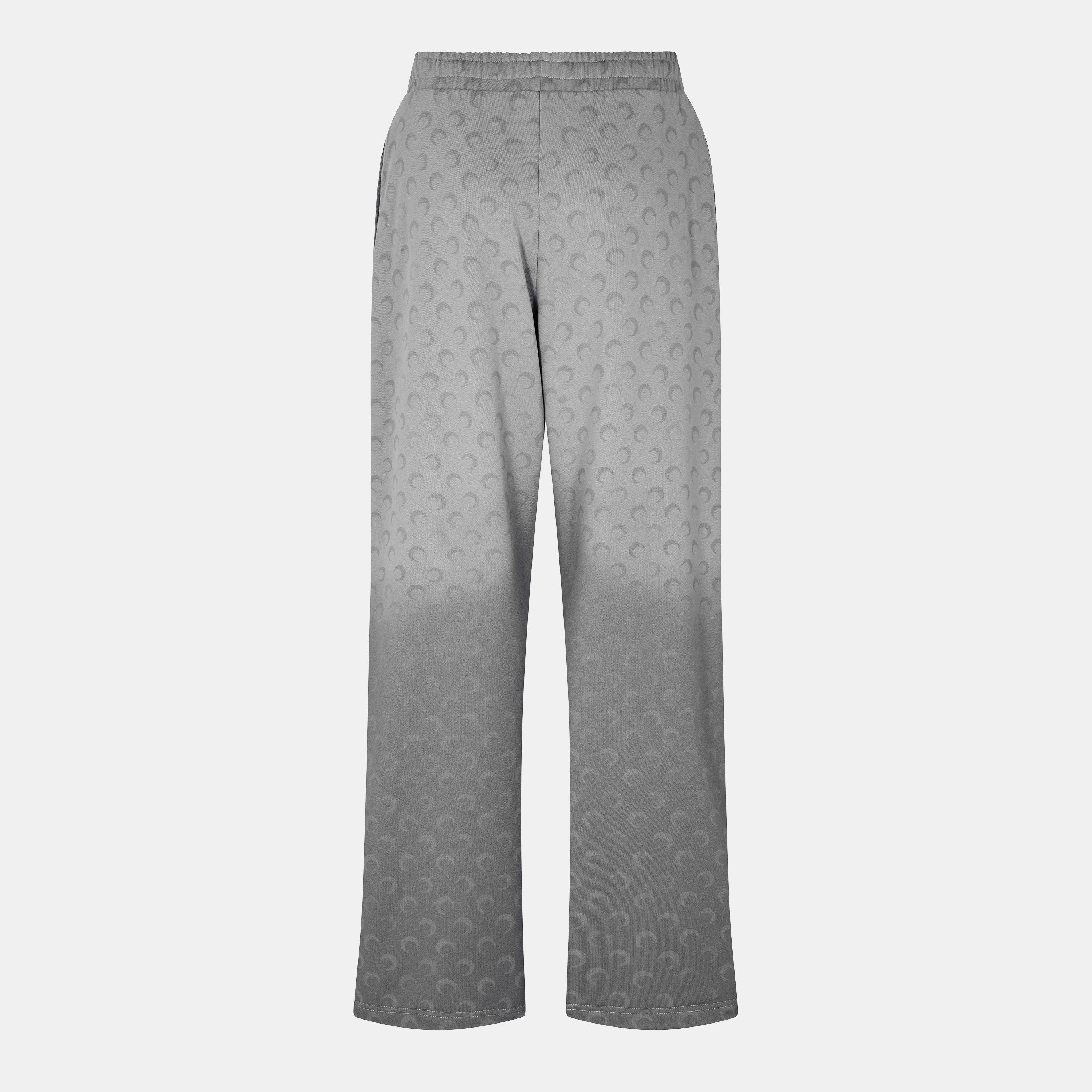 GR90 Dark Grey - Marine Serre - Women's Open Hem Fleece Joggers - 2