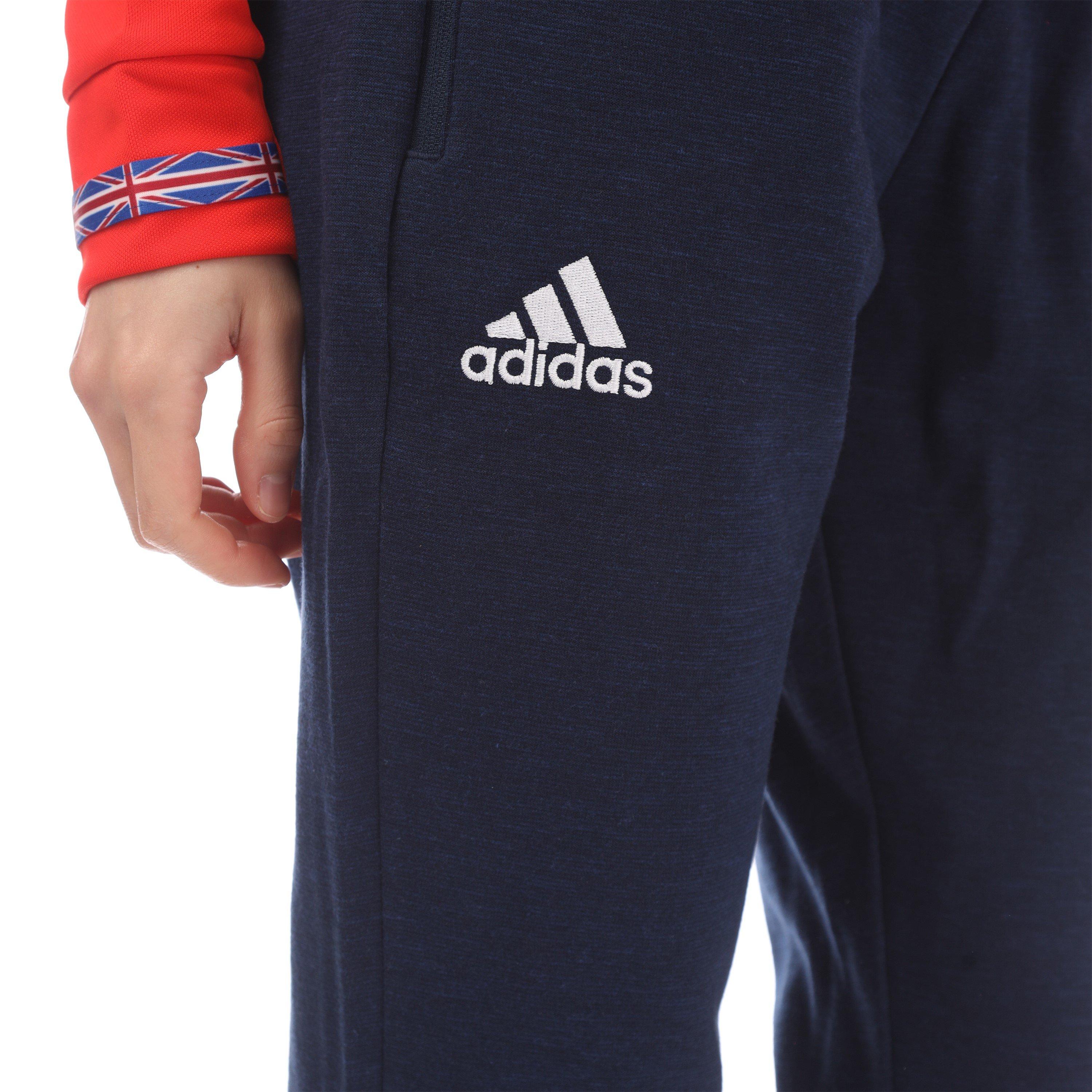 Blu navy - adidas - Closed Hem Poly Tracksuit Joggers - 3