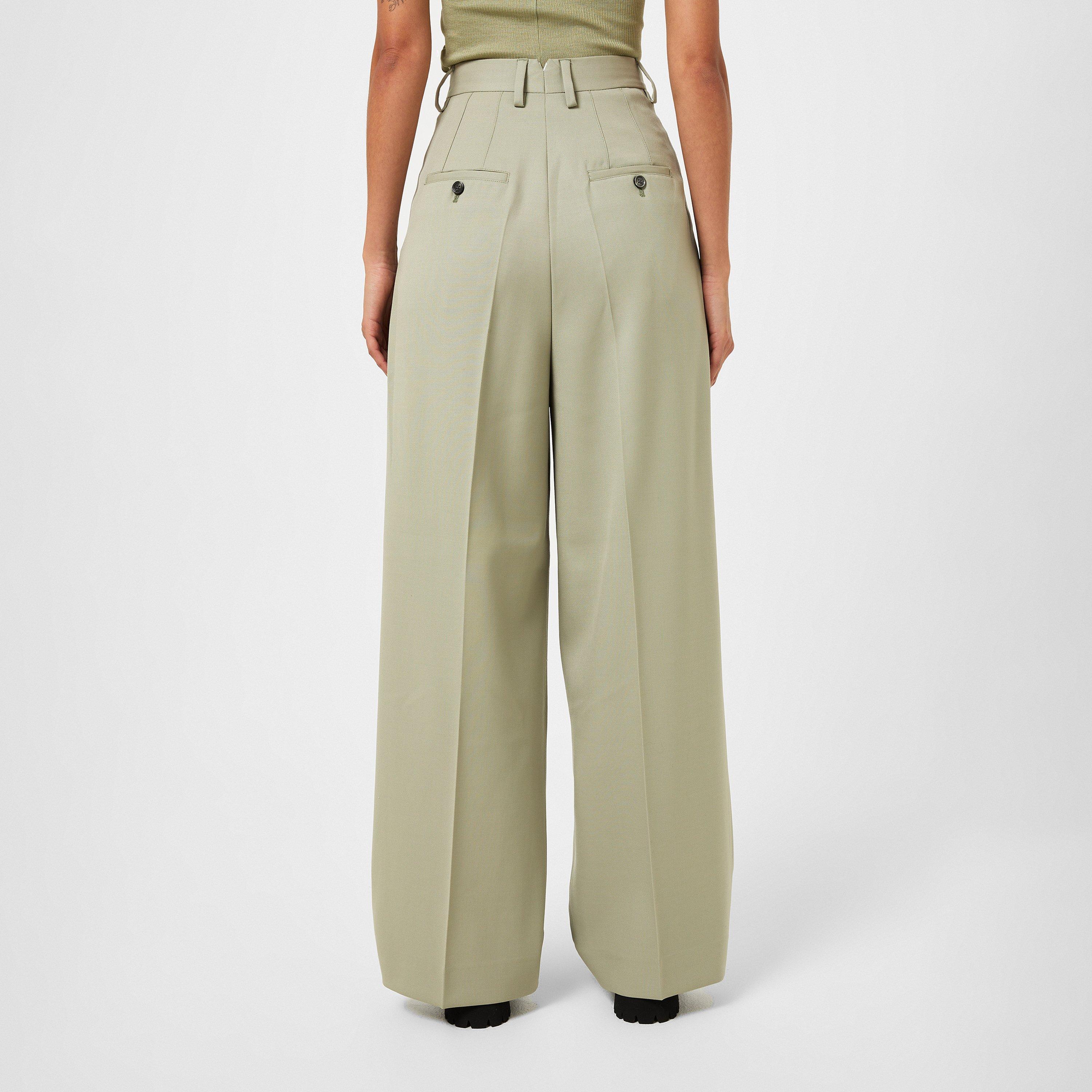 SAUGE - Ami Paris - High Waisted Large Tailored Trousers - 3