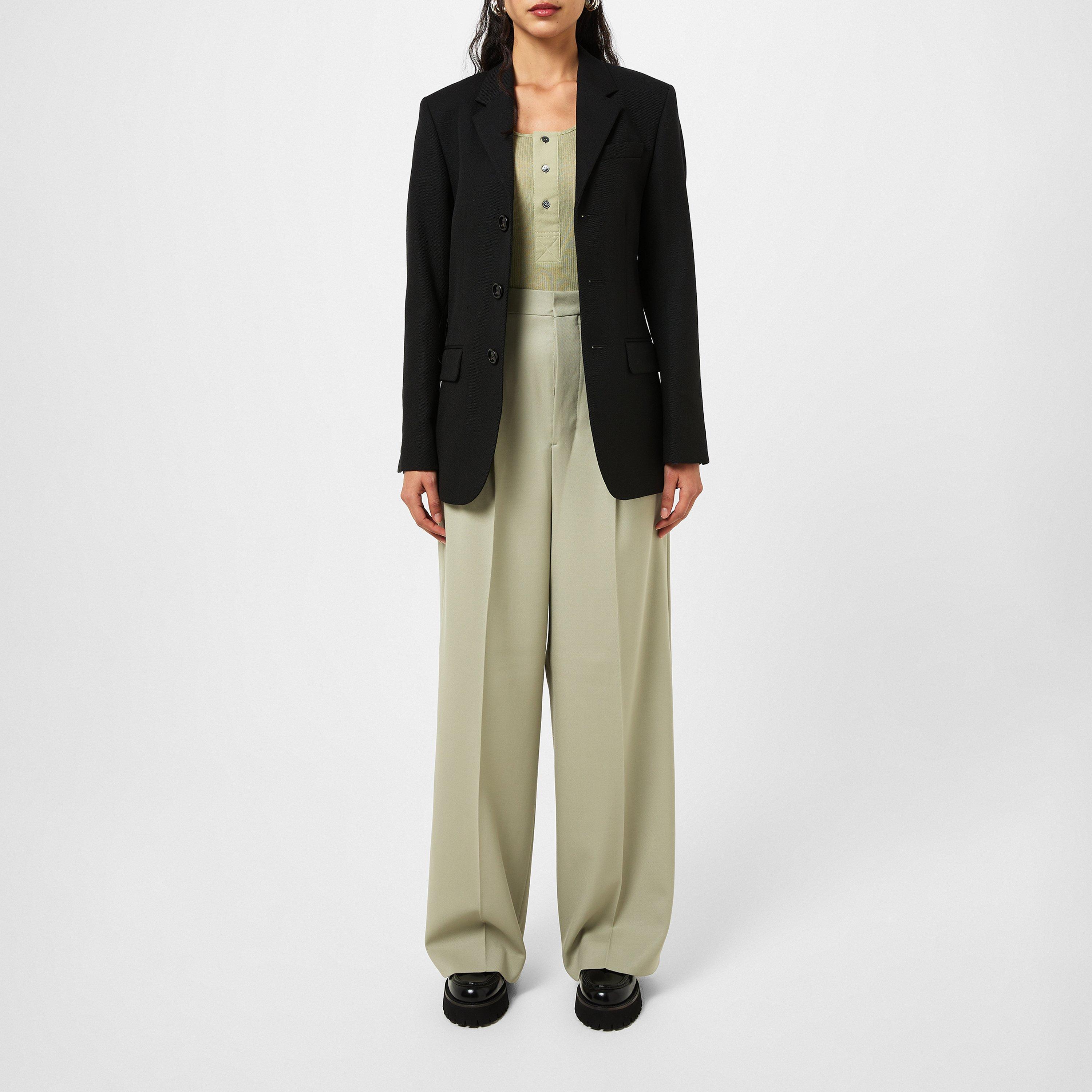 SAUGE - Ami Paris - High Waisted Large Tailored Trousers - 4