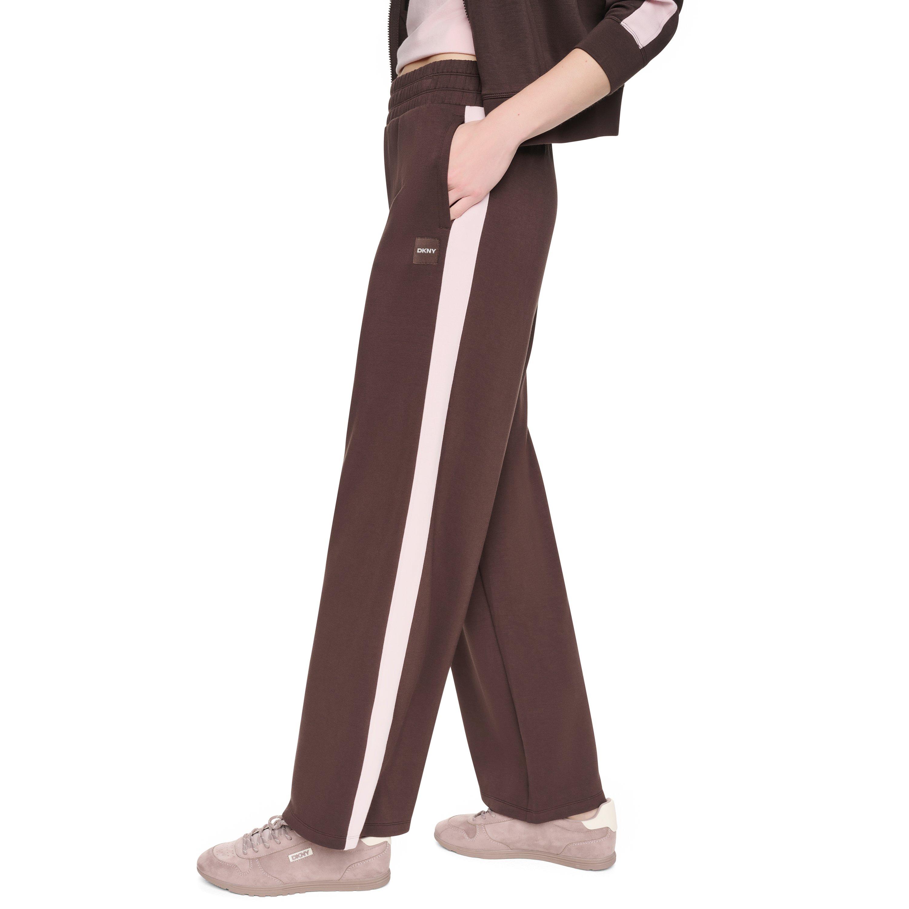Espresso/ Blush - DKNY - DKNY Stripe WL Pnt Ld64 - 2